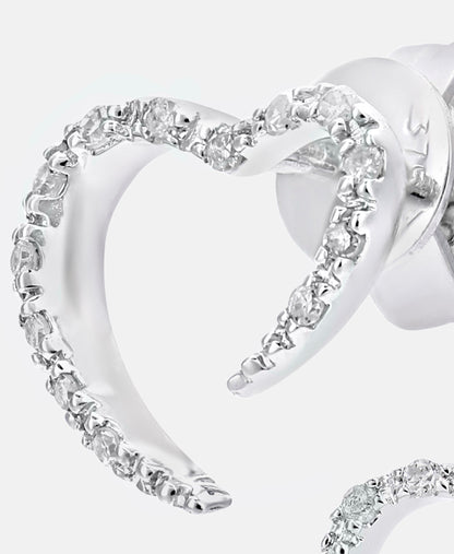 DIAMANT LETERNEL Earrings Silver