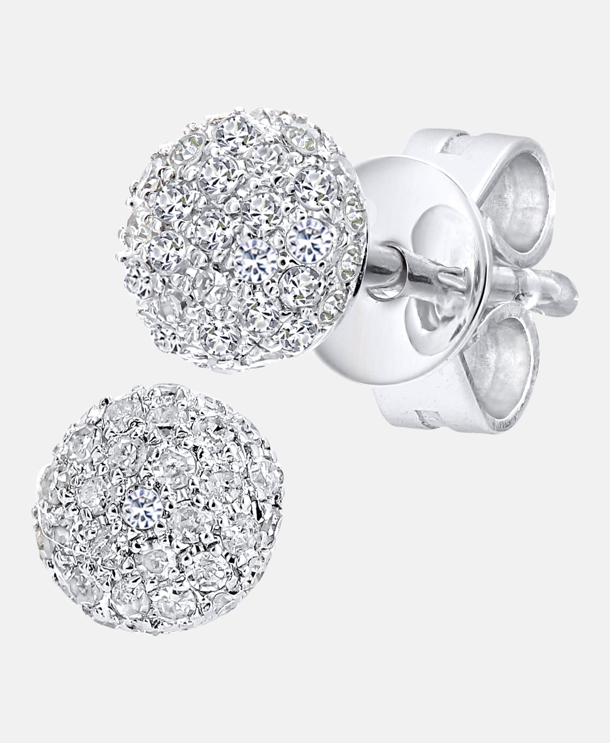 DIAMANT LETERNEL Earrings Silver