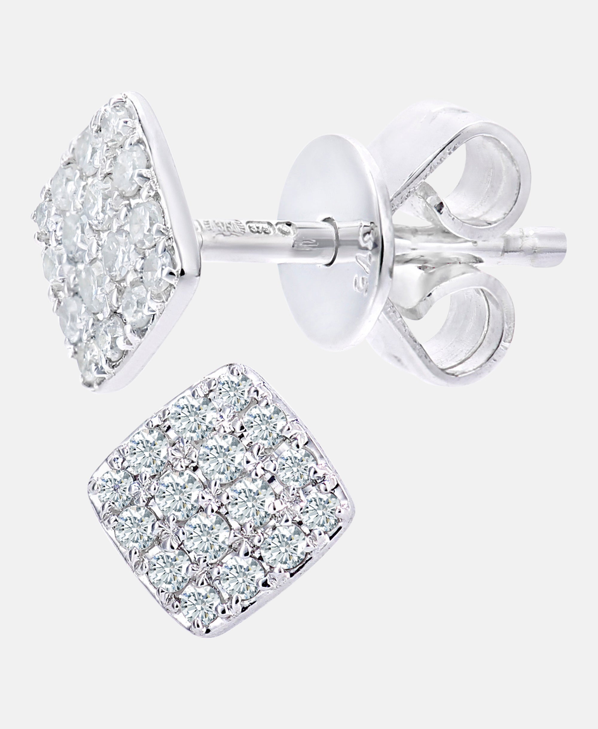 DIAMANT LETERNEL Earrings Silver