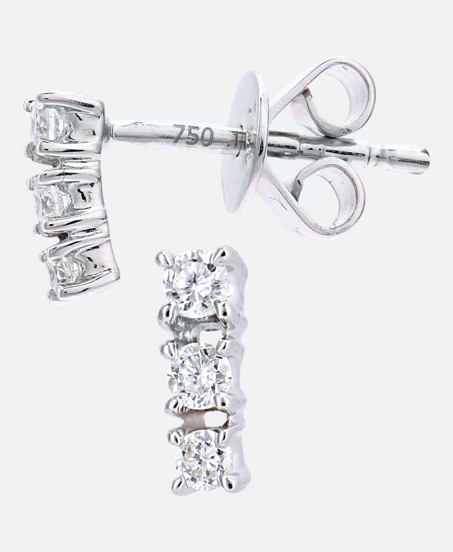 DIAMANT LETERNEL Earrings Silver