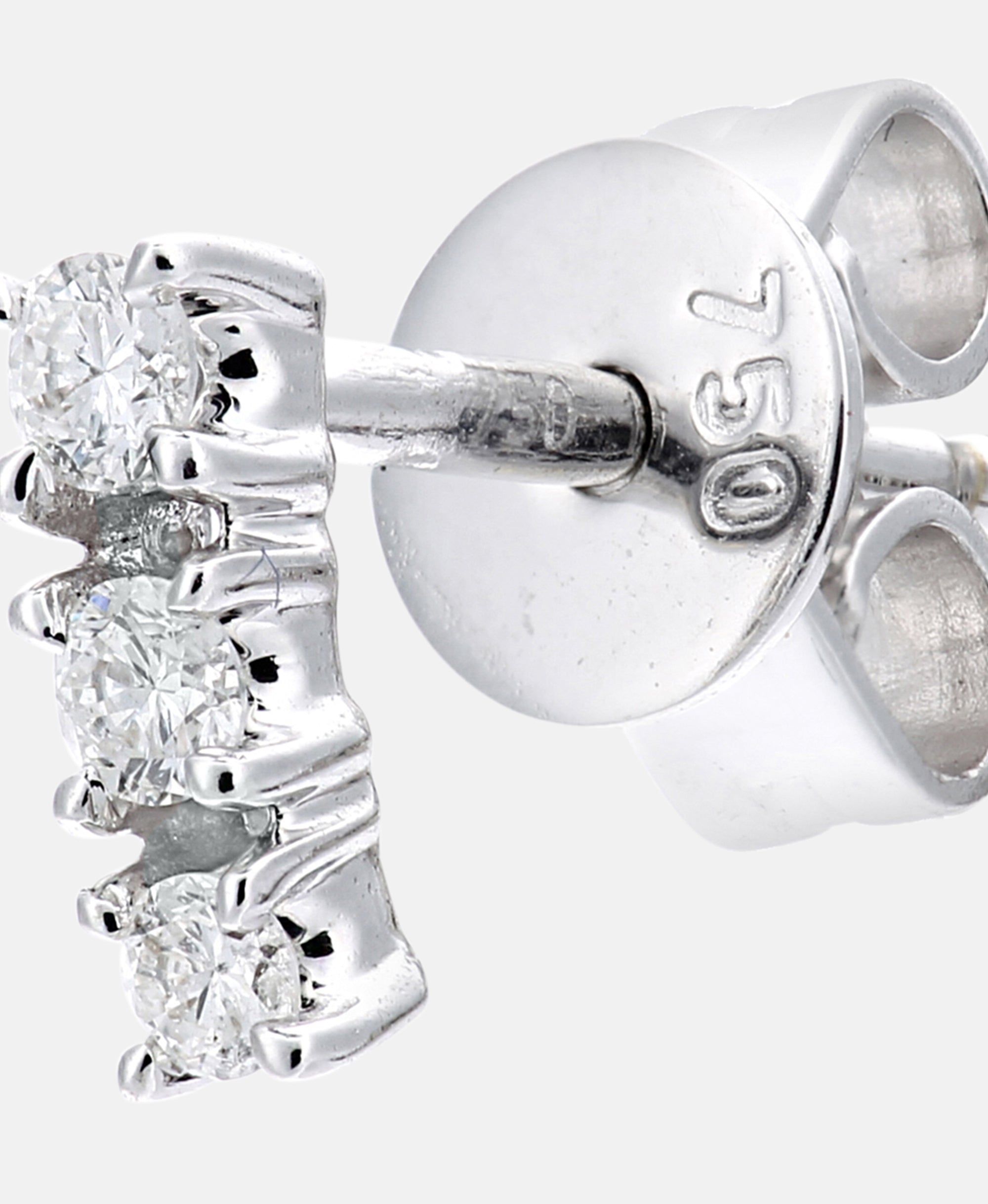 DIAMANT LETERNEL Earrings Silver