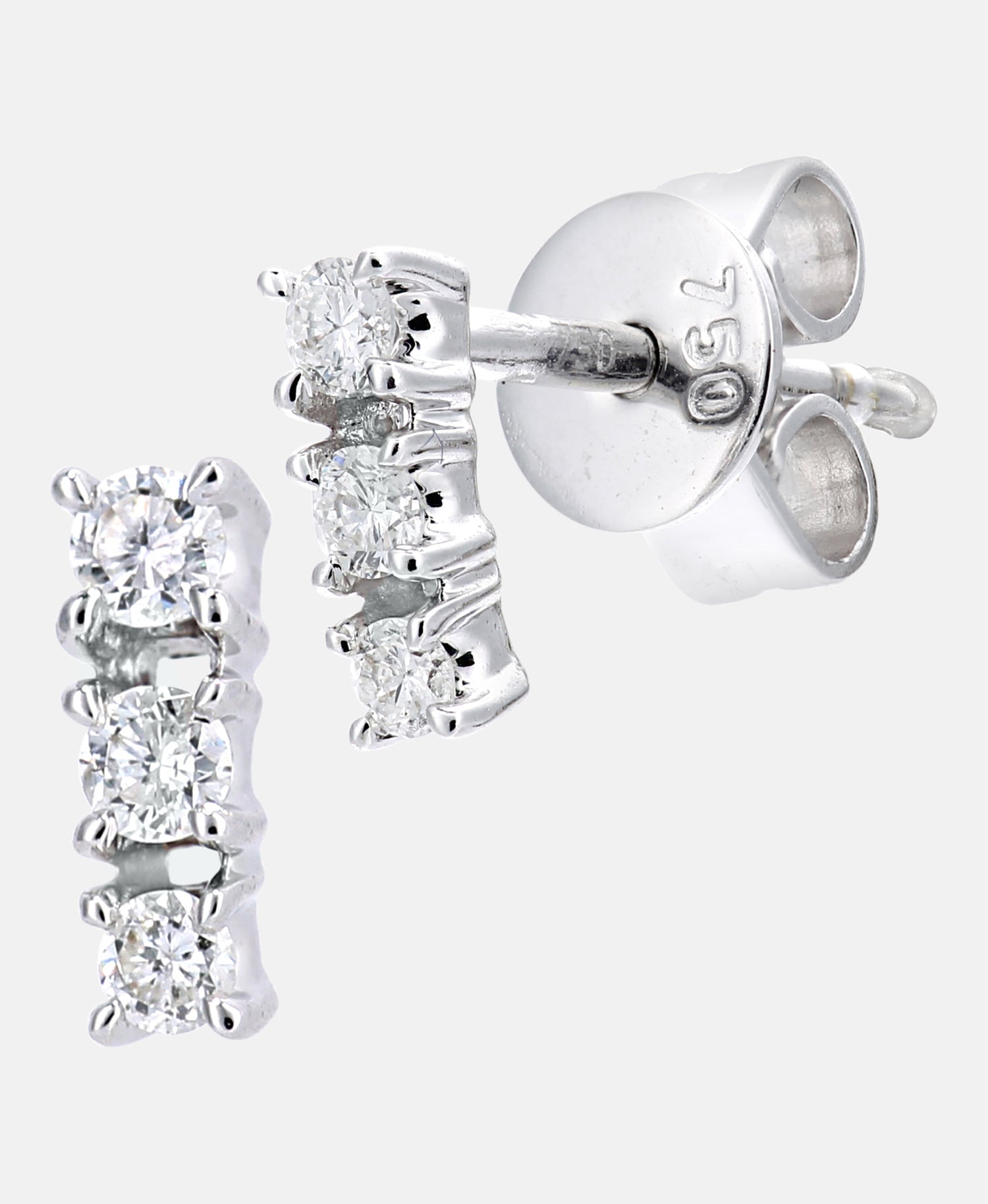 DIAMANT LETERNEL Earrings Silver