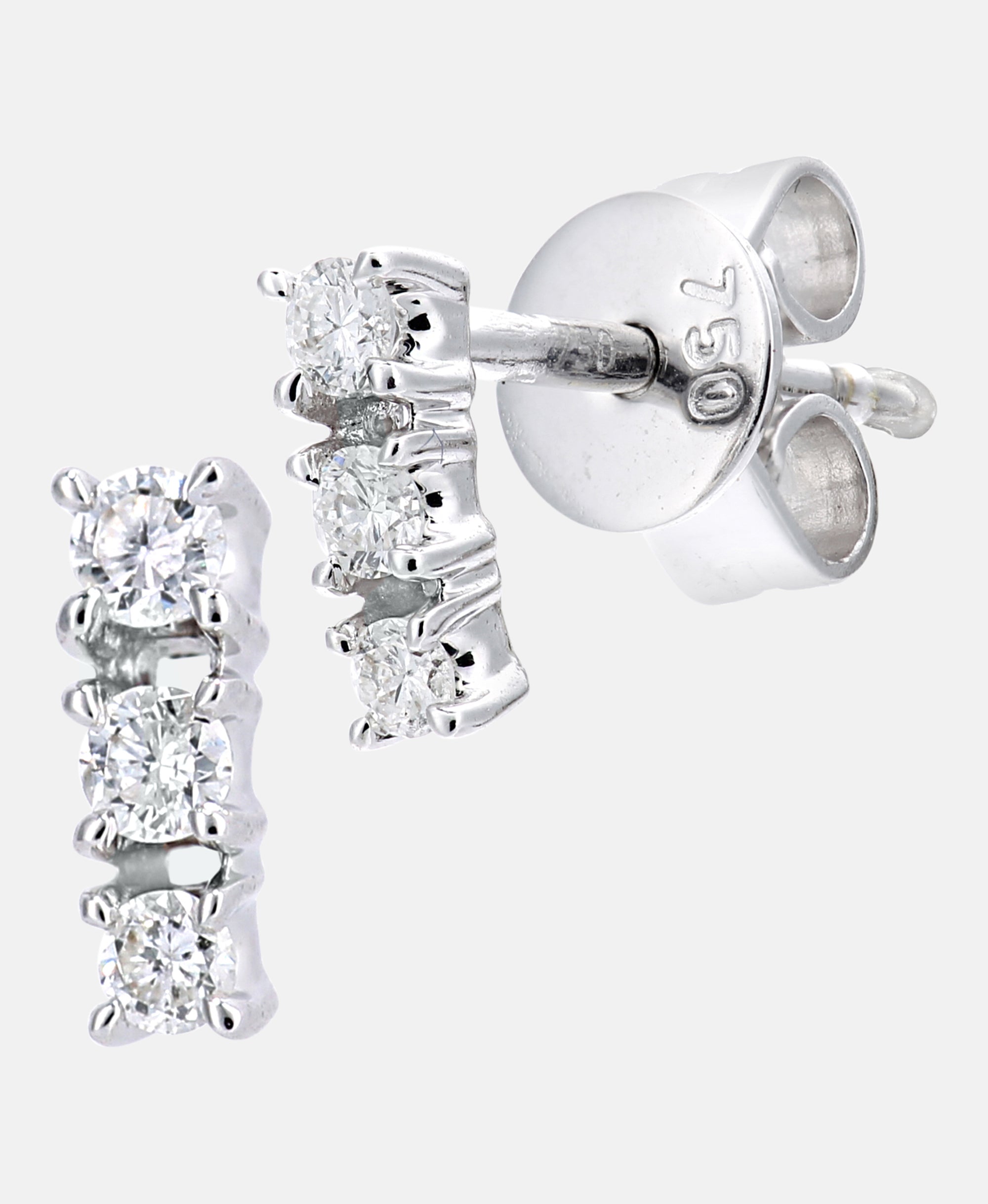 DIAMANT LETERNEL Earrings Silver