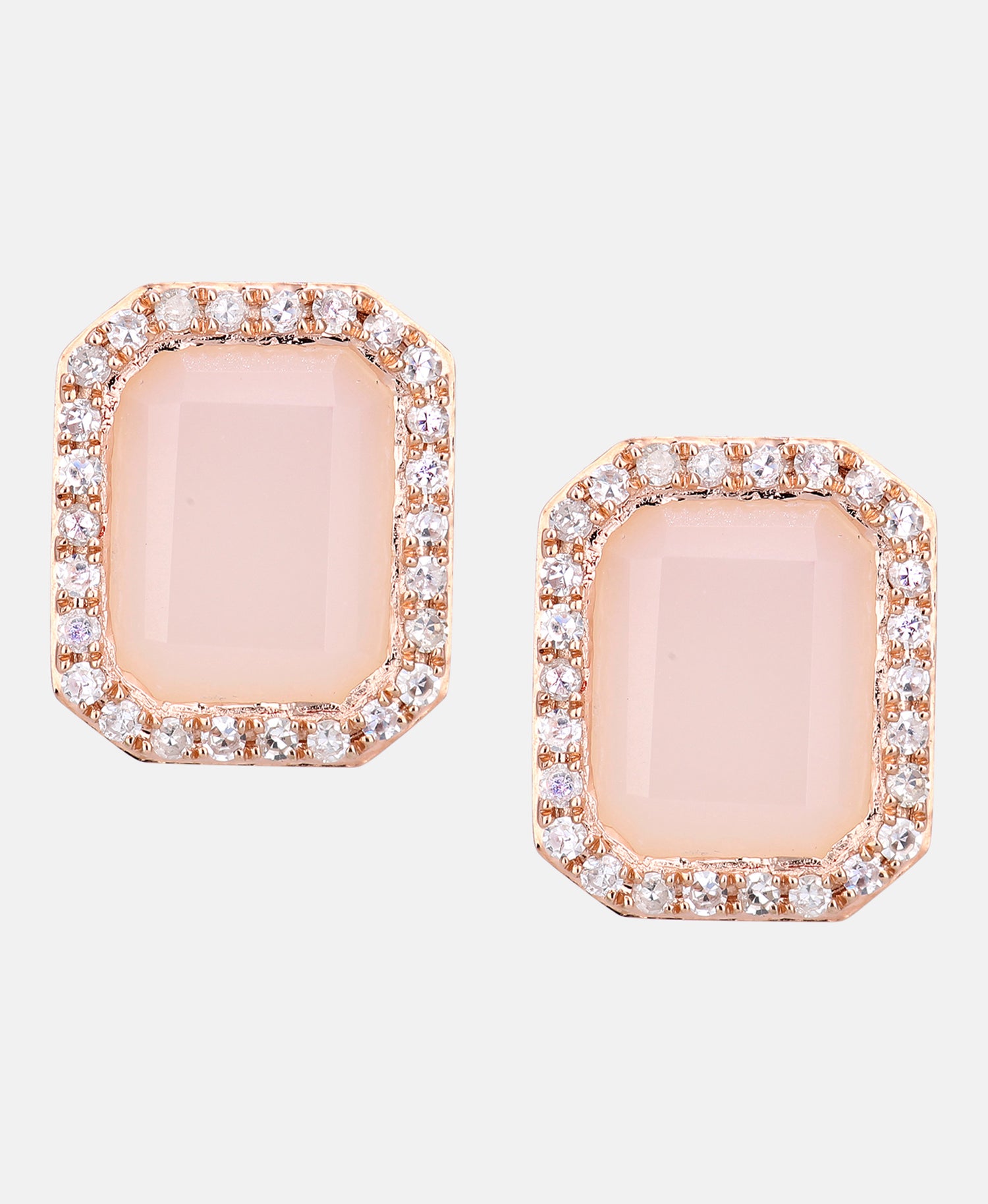 DIAMANT LETERNEL Earrings Rose