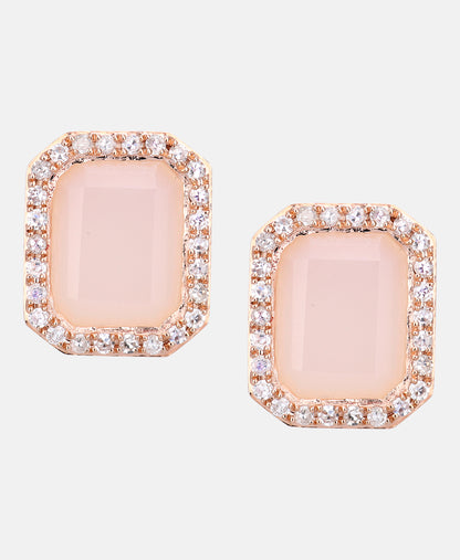 DIAMANT LETERNEL Earrings Rose