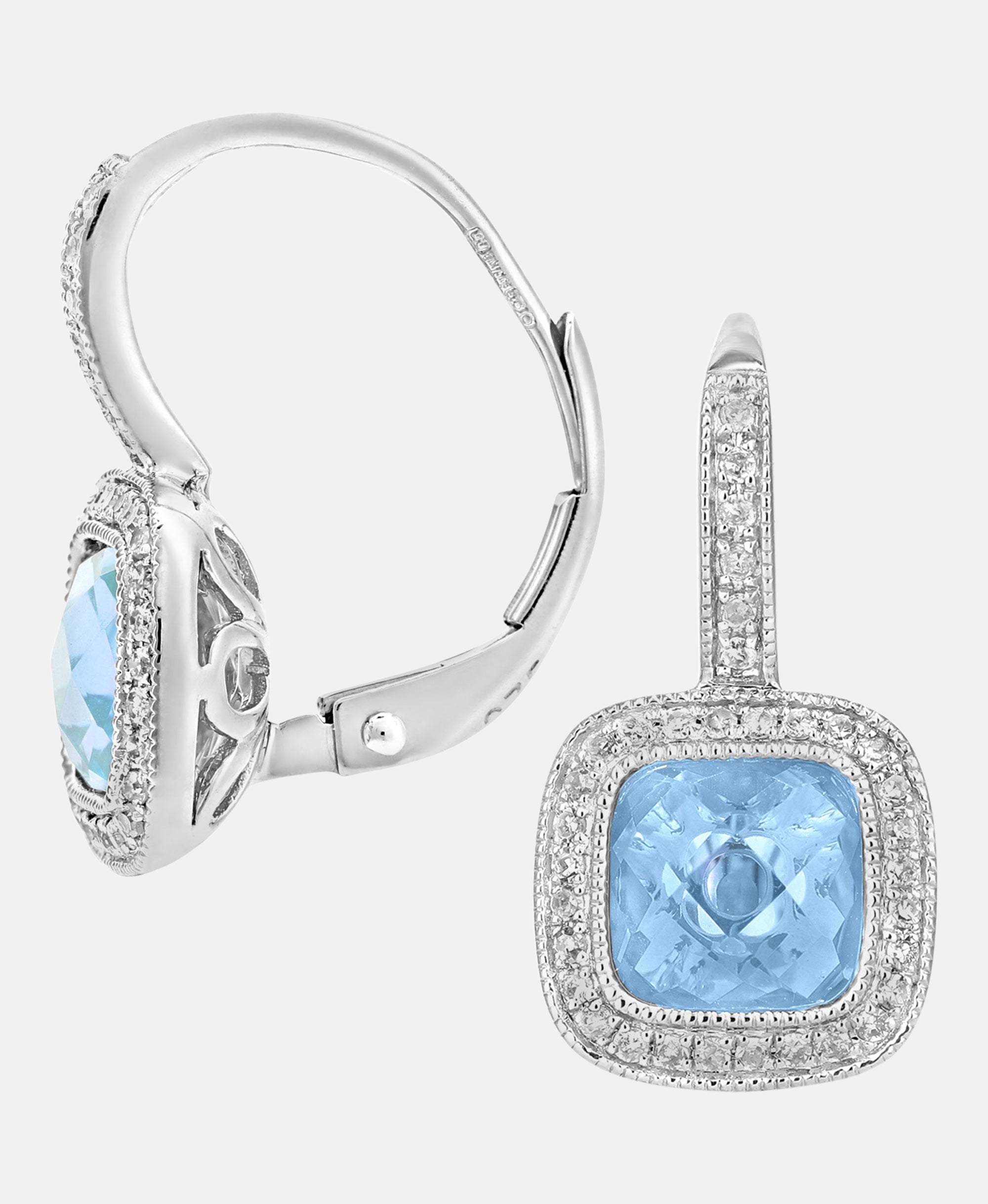 DIAMANT LETERNEL Earrings Blue