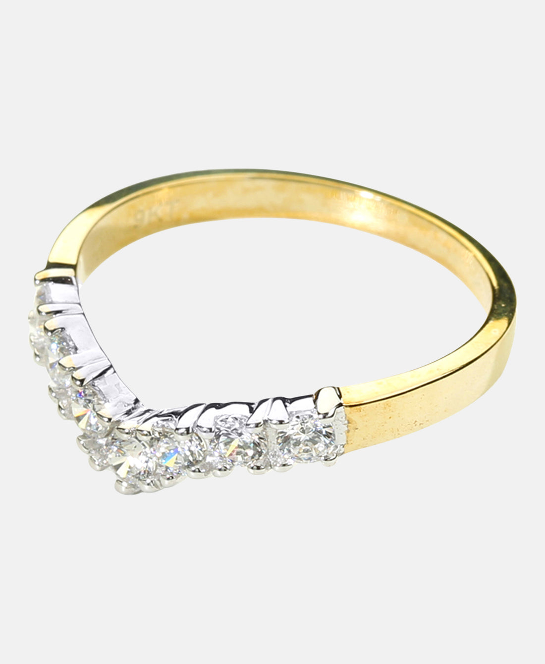 Ring aus 375 Gelbgold