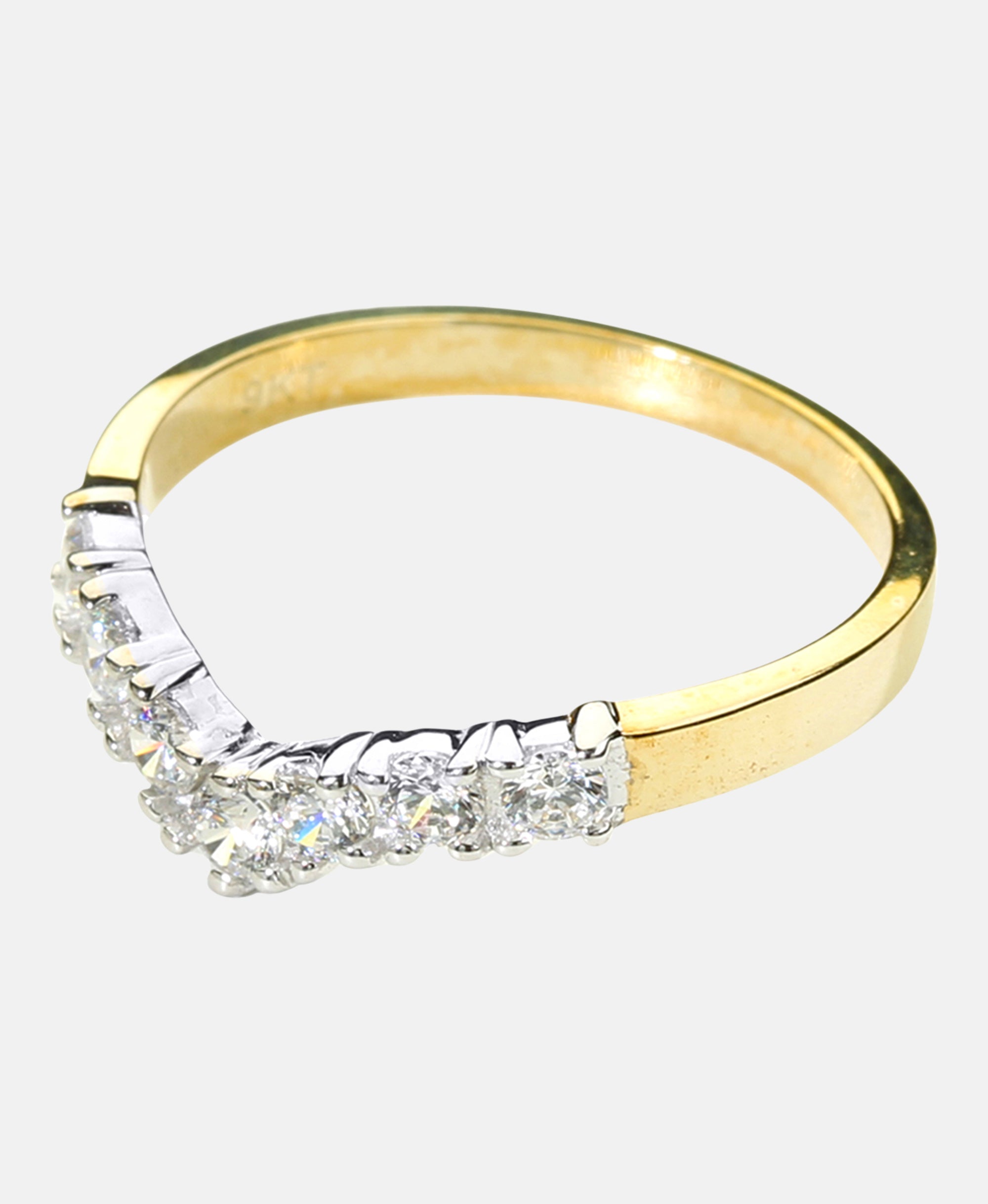 Ring aus 375 Gelbgold