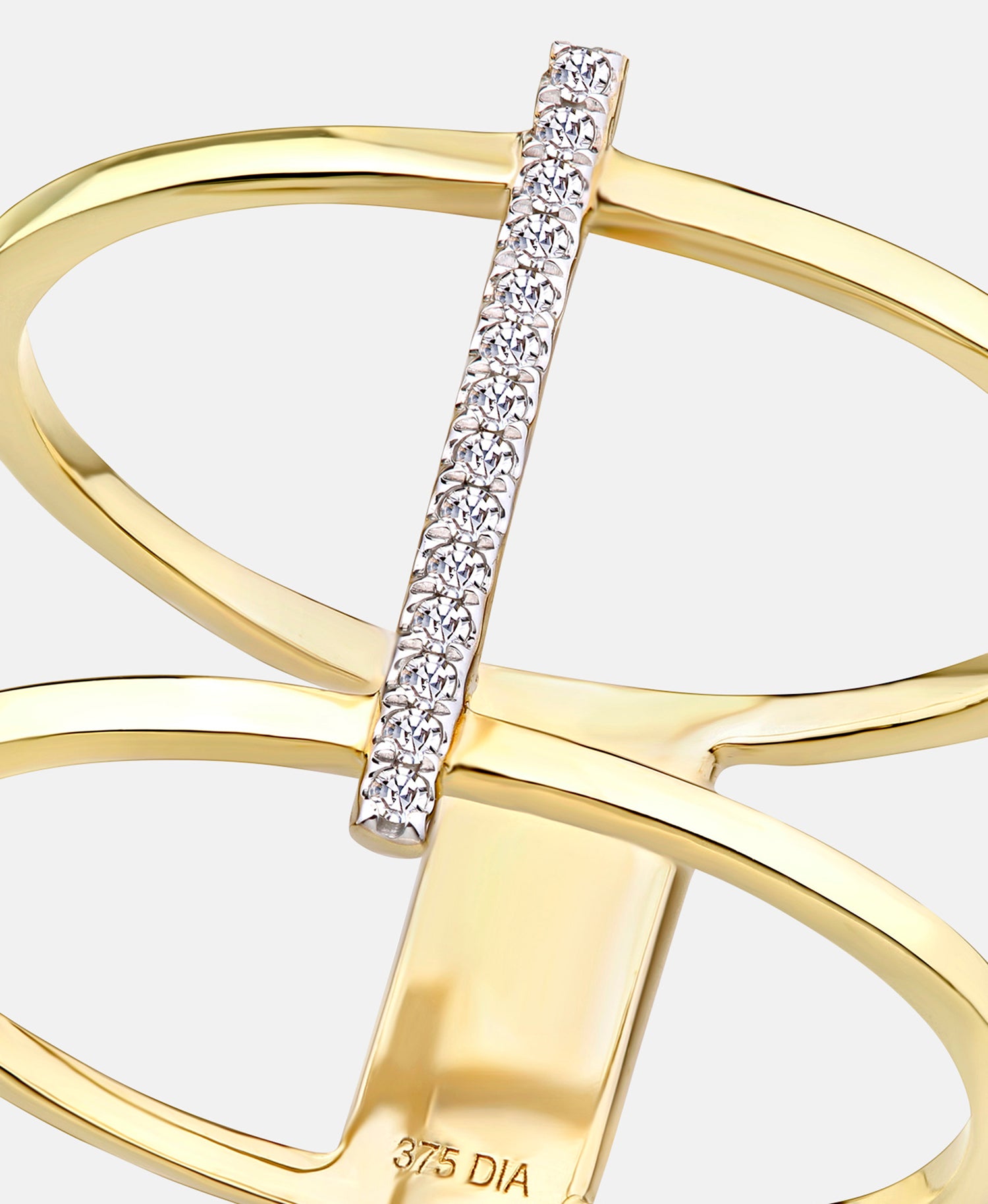 DIAMANT LETERNEL Ring Gold