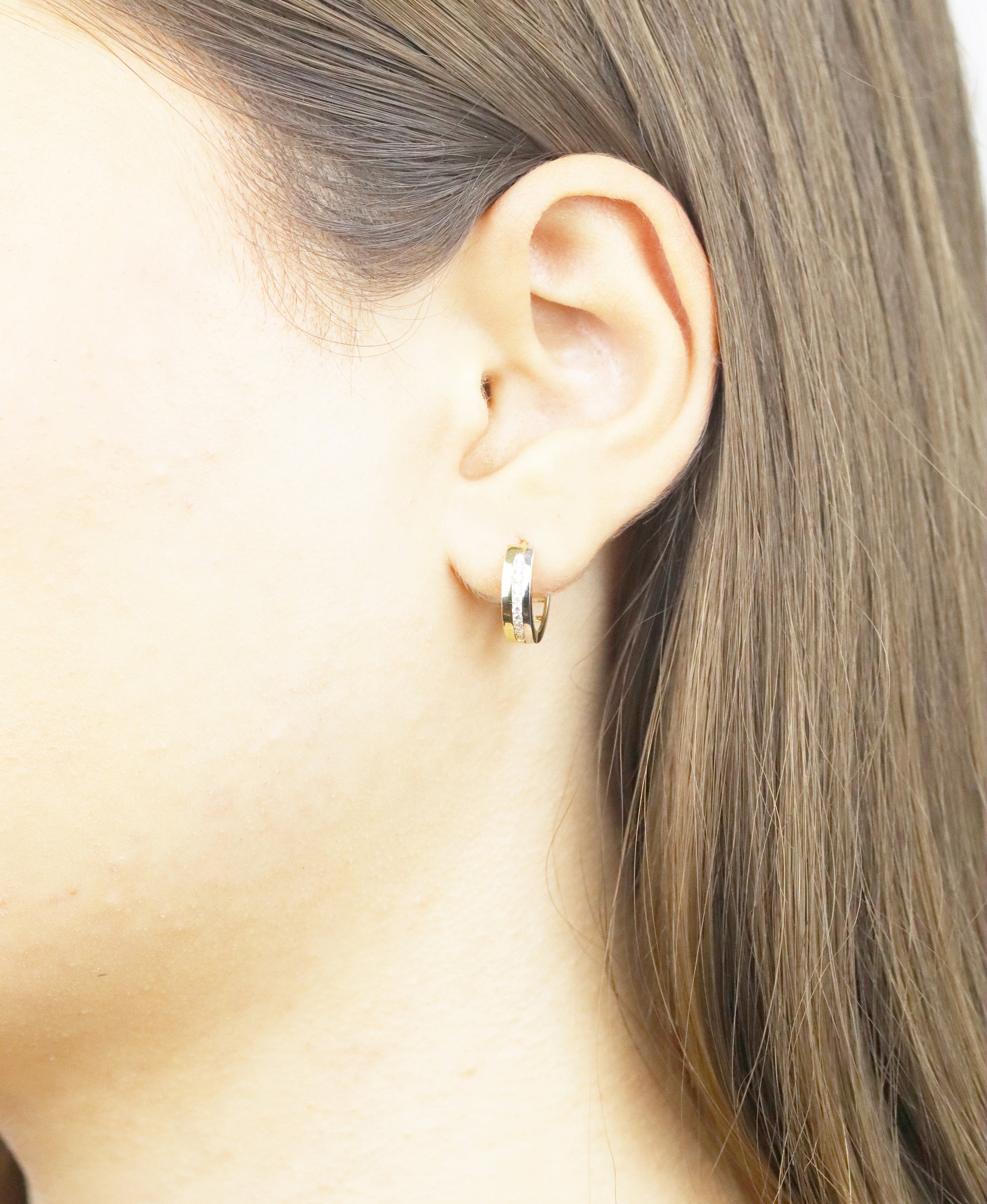DIAMANT LETERNEL Earrings Yellow gold