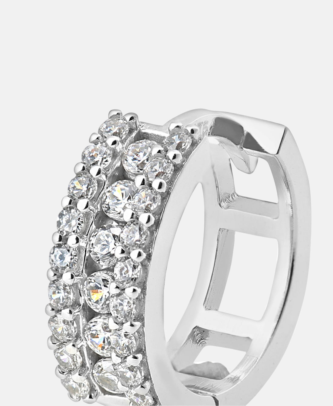 DIAMANT LETERNEL Earrings Silver