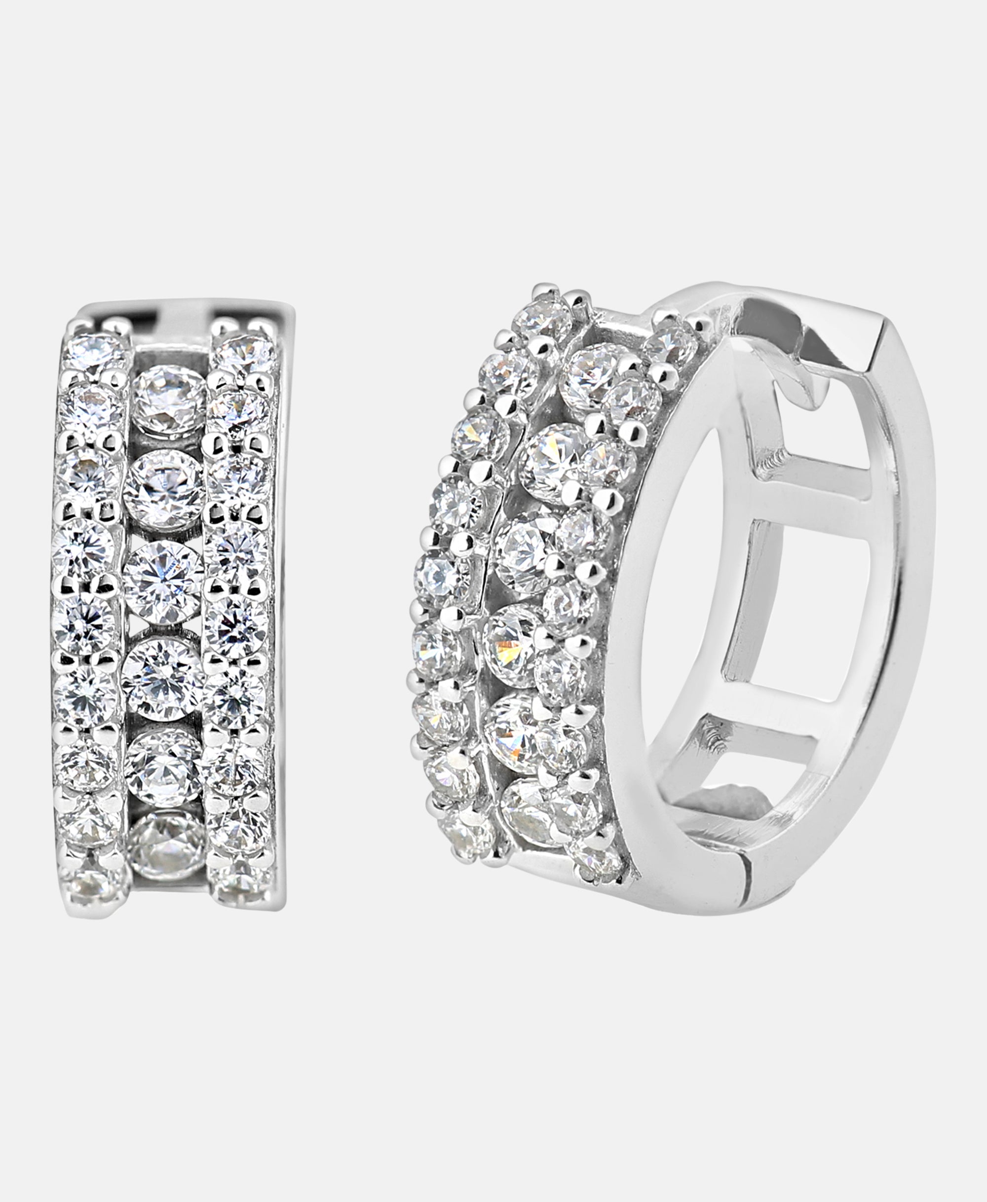 DIAMANT LETERNEL Earrings Silver
