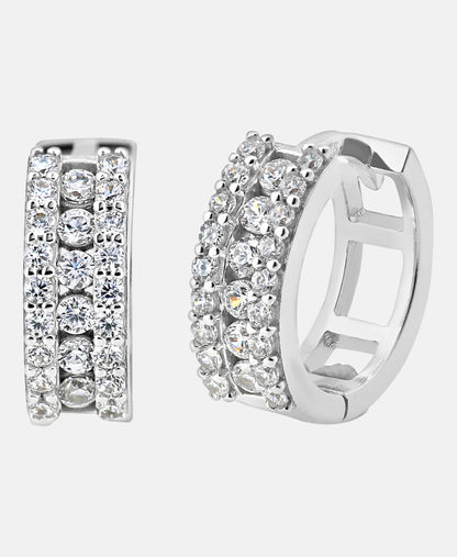DIAMANT LETERNEL Earrings Silver