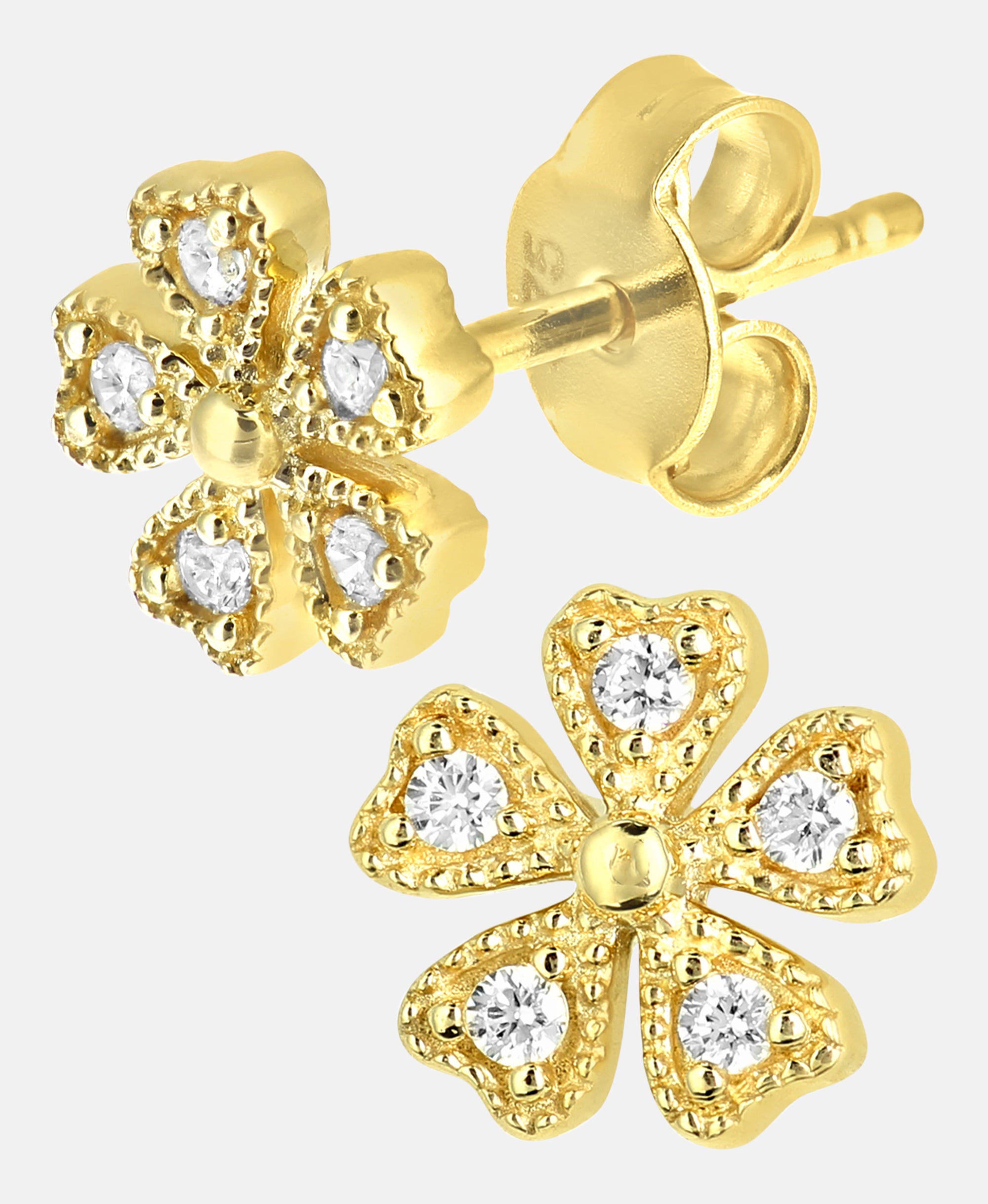 DIAMANT LETERNEL Earrings Yellow gold