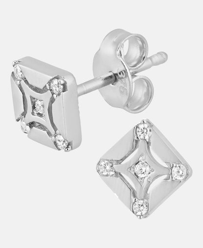 DIAMANT LETERNEL Earrings Silver