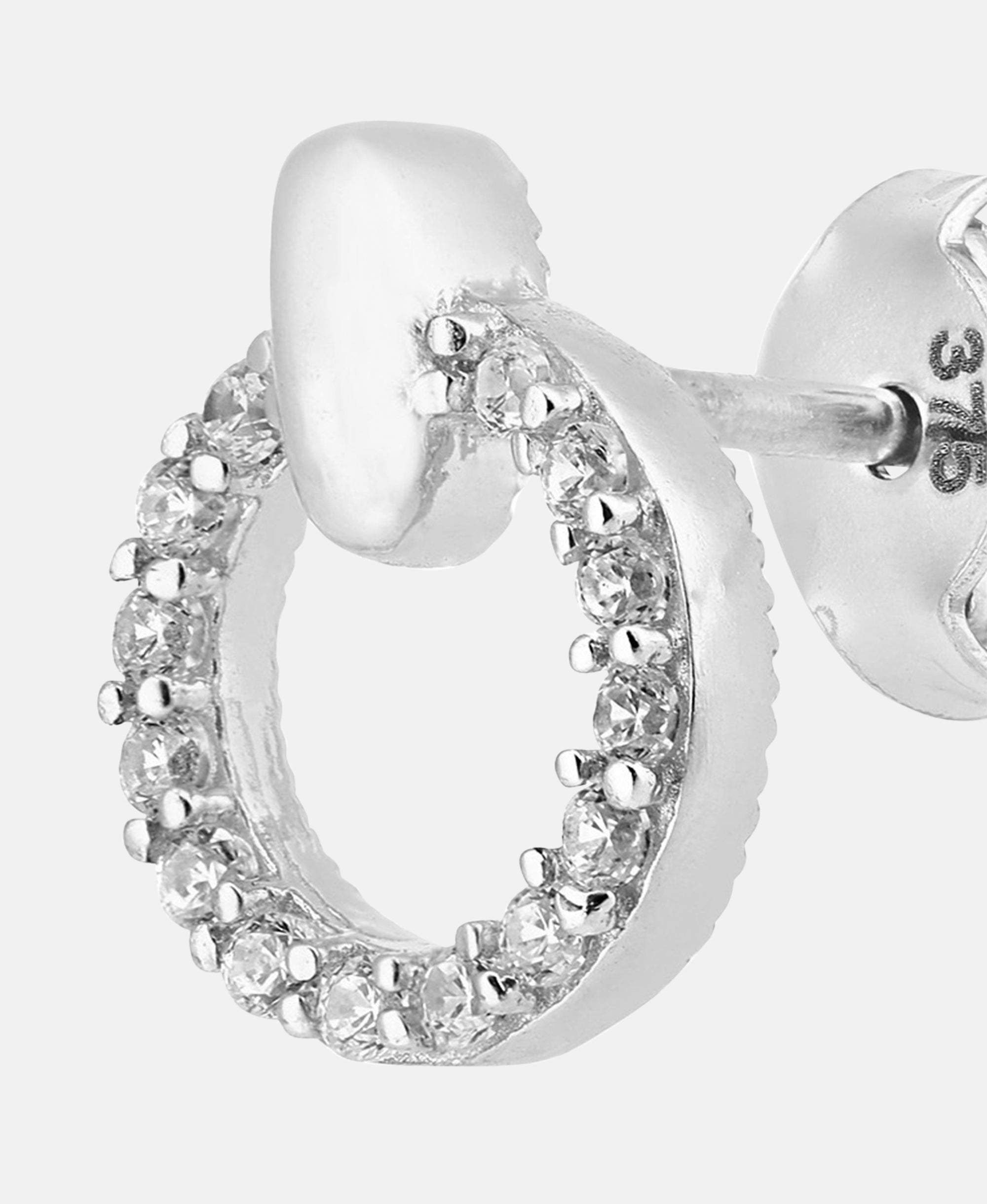 DIAMANT LETERNEL Earrings Silver