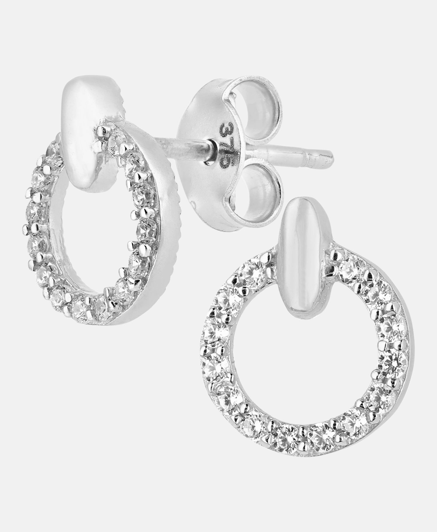 DIAMANT LETERNEL Earrings Silver