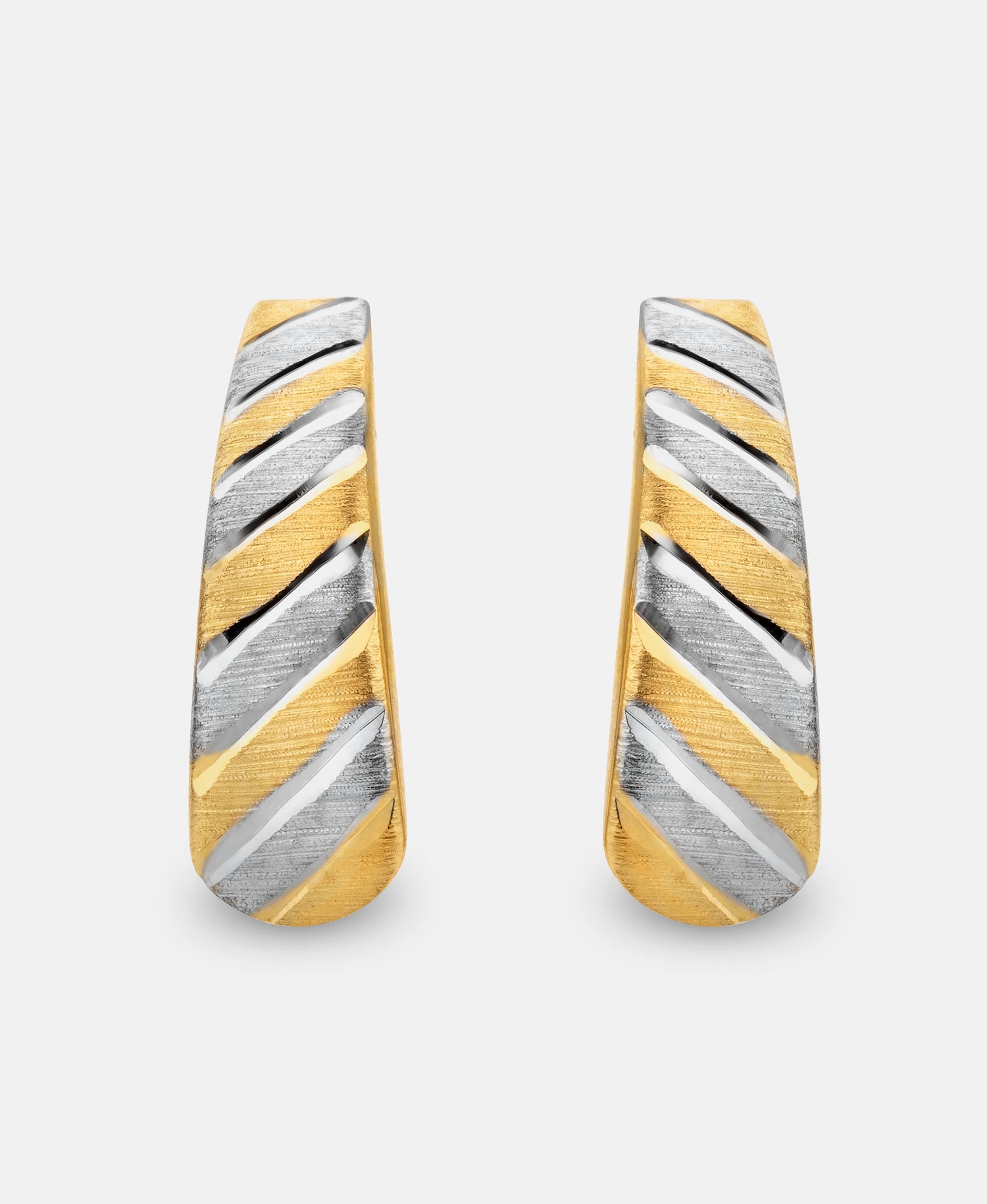 Hoop earrings in 585 (14K) Gold