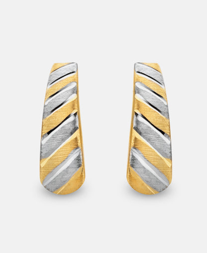 Hoop earrings in 585 (14K) Gold