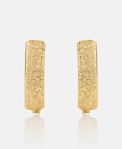 Hoop earrings in 585 (14K) Yellow Gold