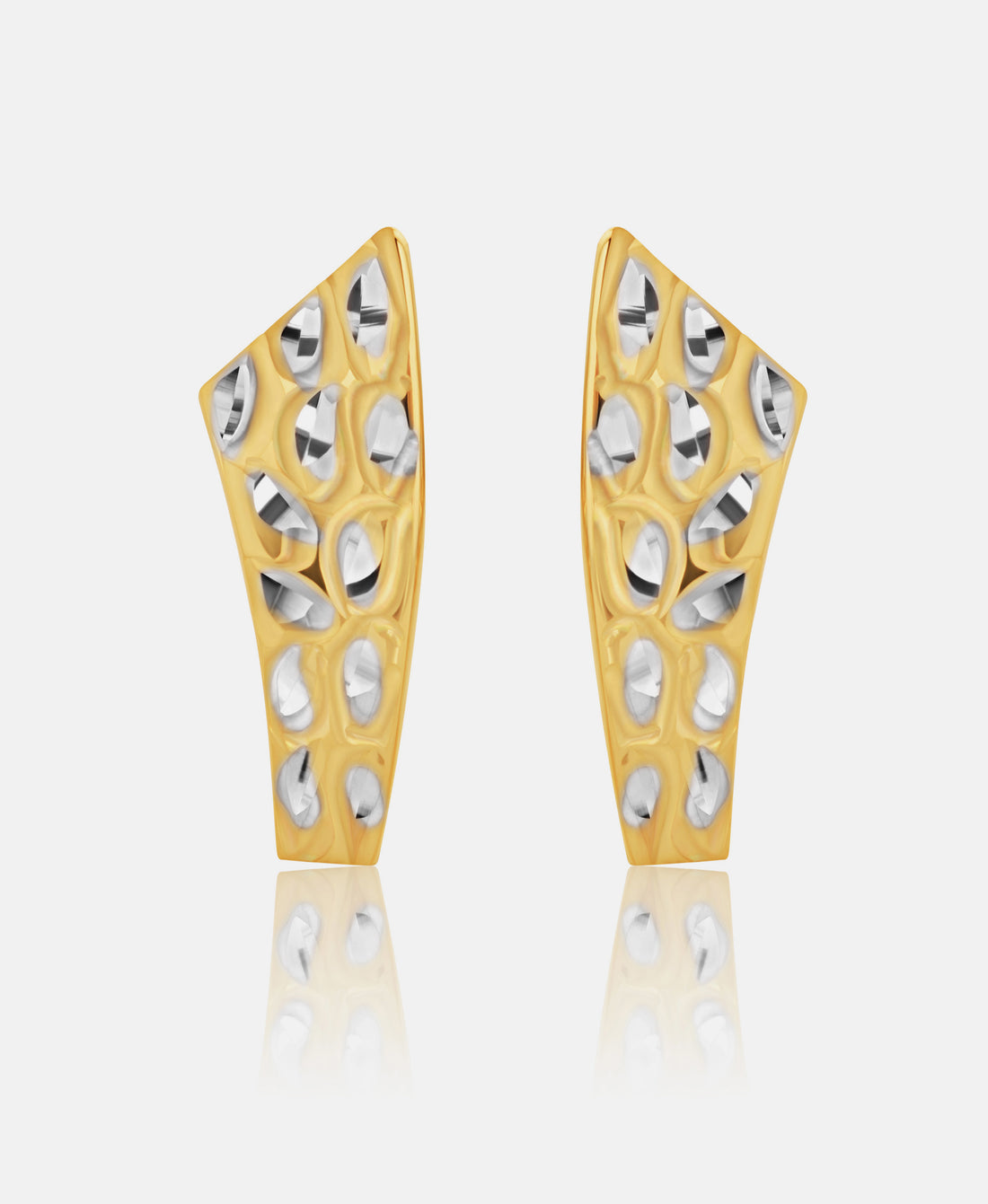 Hoop earrings in 585 (14K) Gold