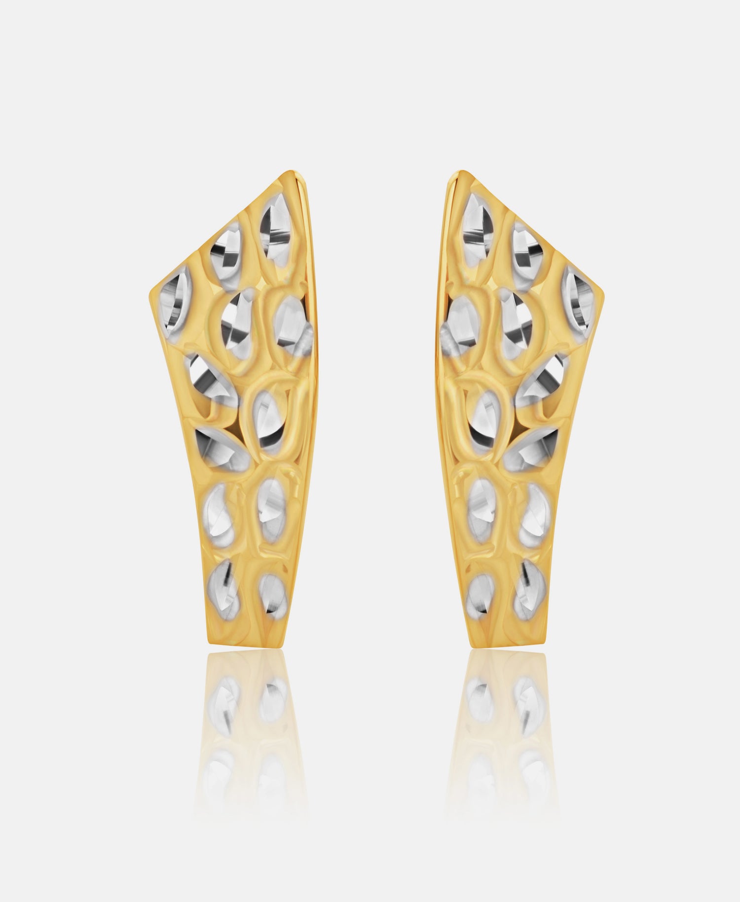 Hoop earrings in 585 (14K) Gold