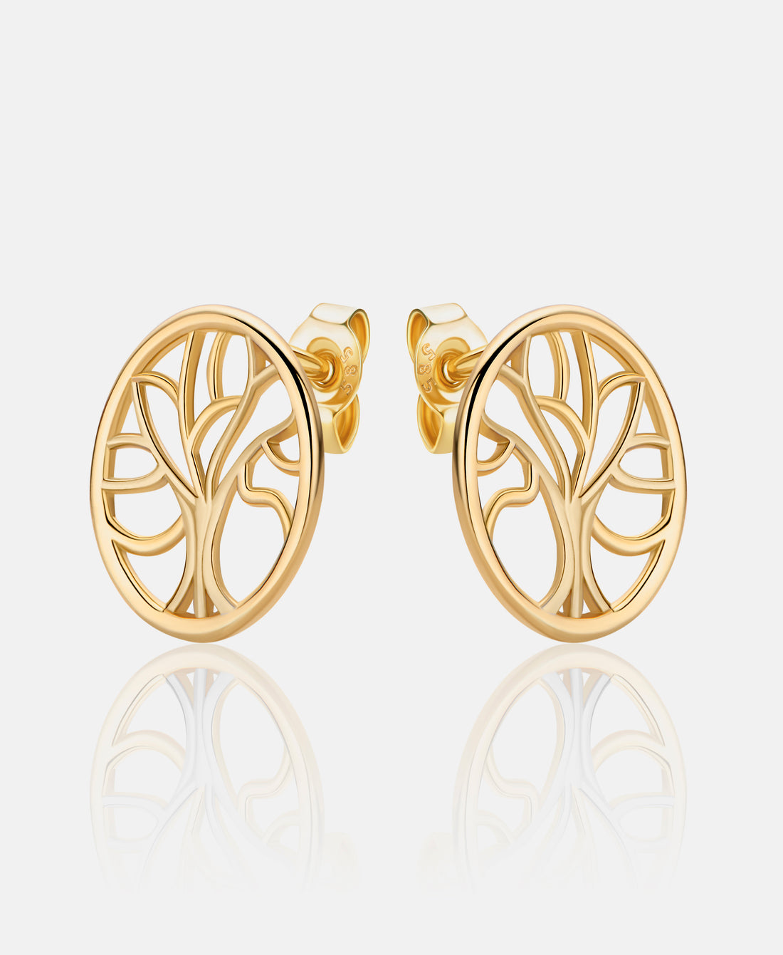 Ohrringe aus 585 Gelbgold