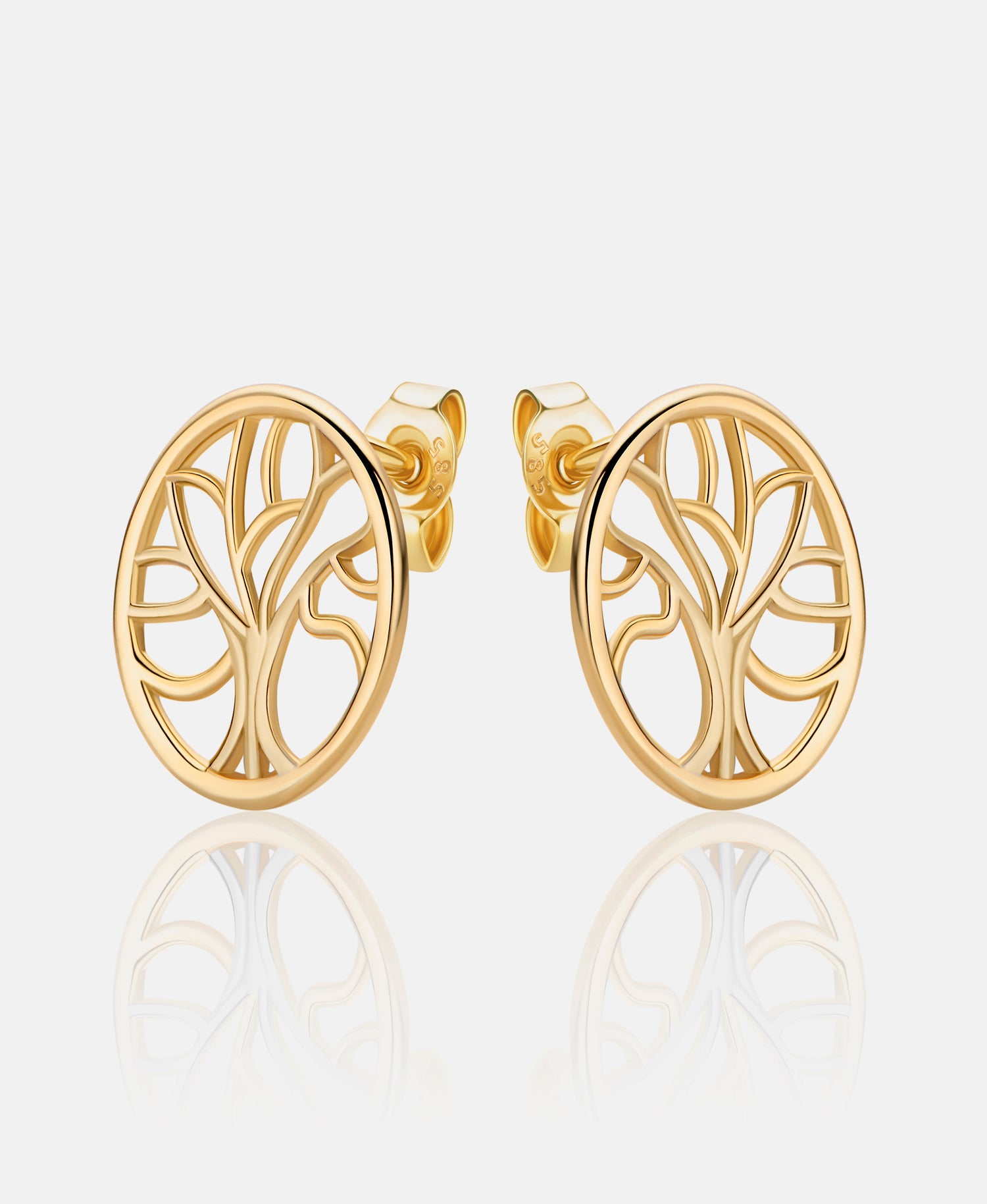 Ohrringe aus 585 Gelbgold