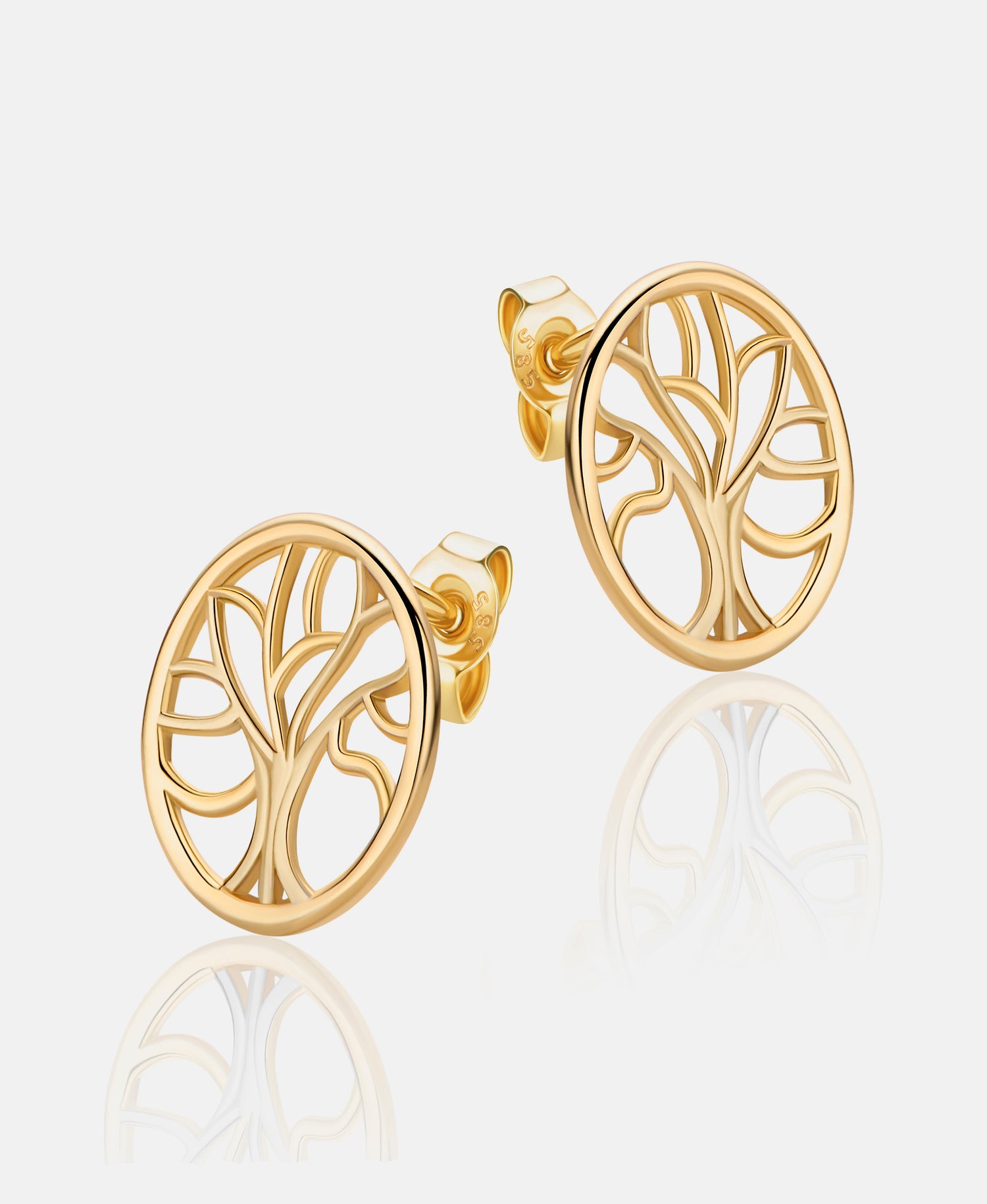 Ohrringe aus 585 Gelbgold