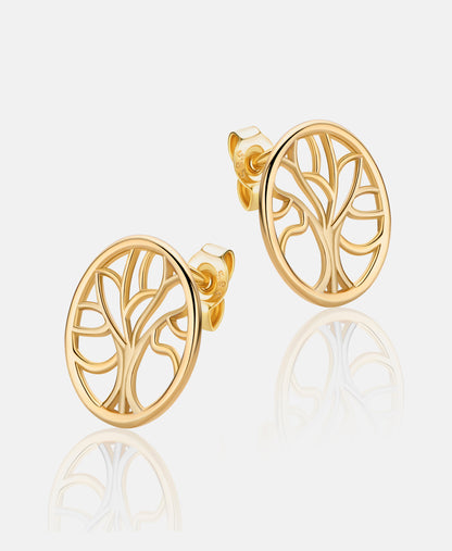 Ohrringe aus 585 Gelbgold