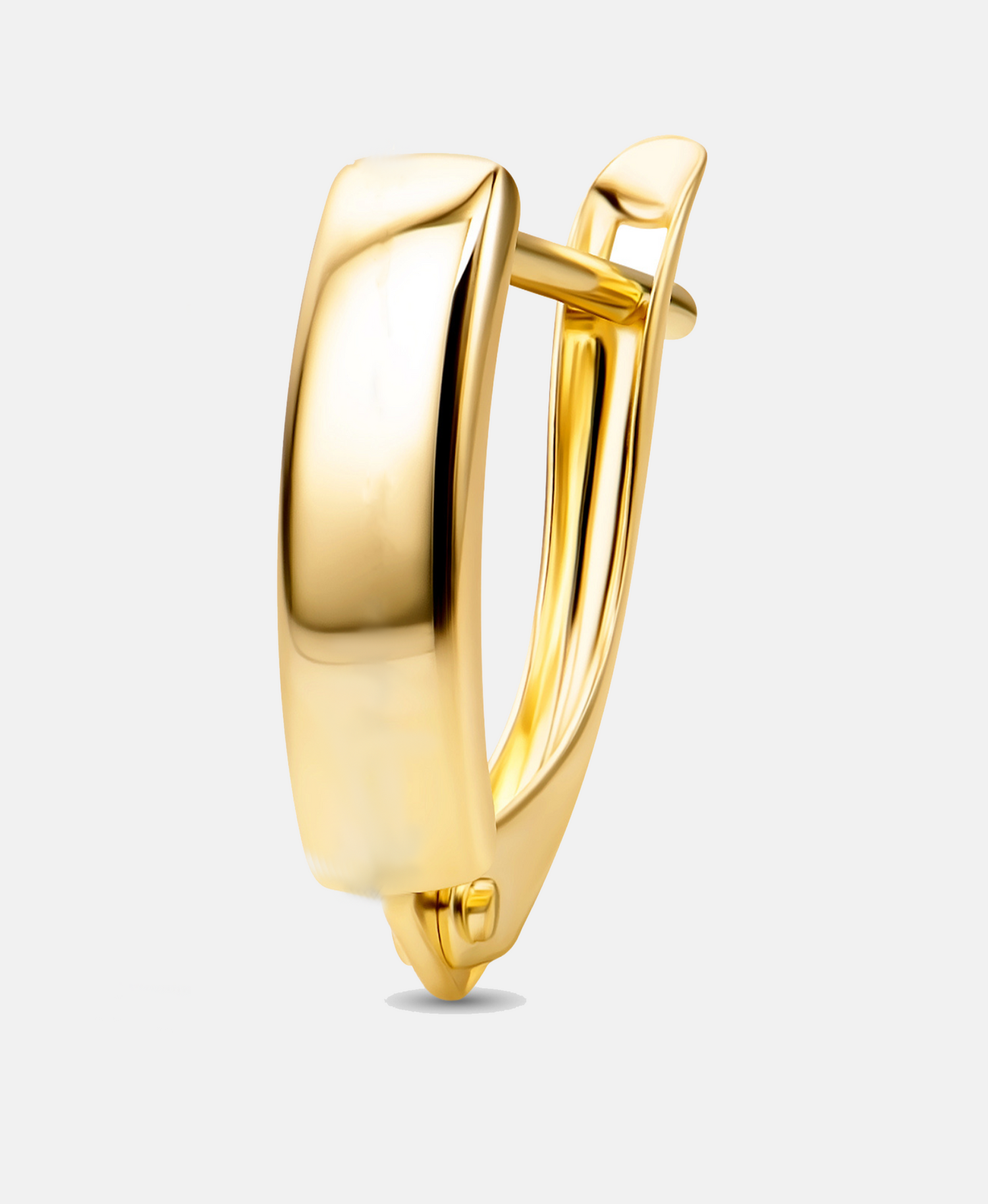 Hoop earrings in 585 (14K) Yellow Gold