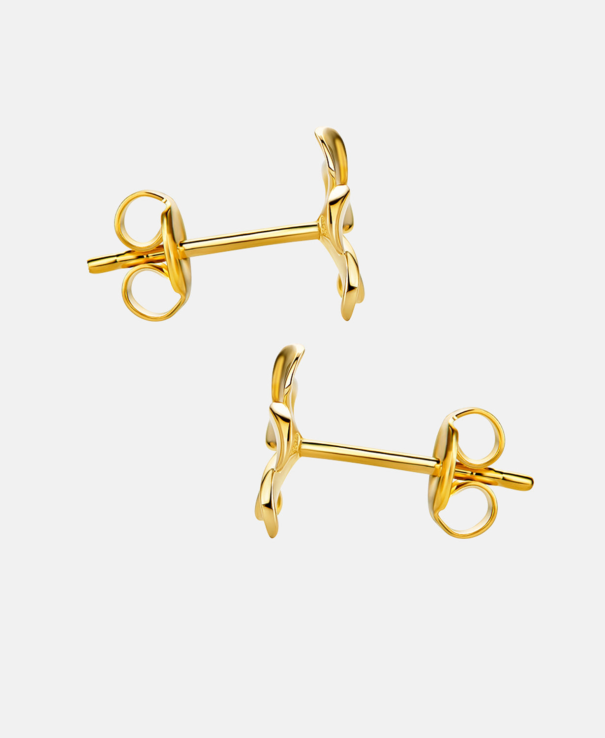 Stud earrings in 585 (14K) Yellow Gold