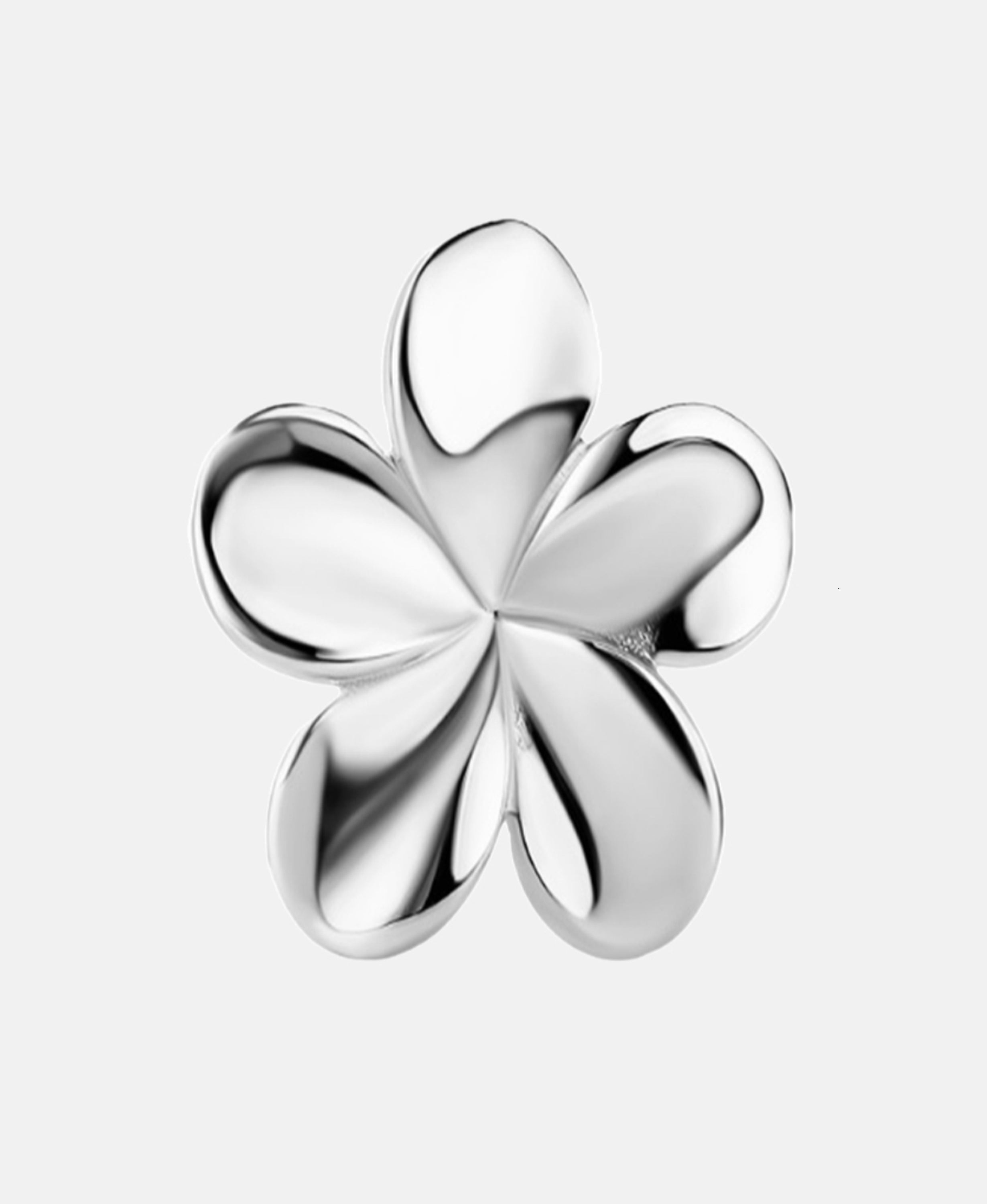 Stud earrings in 585 (14K) White Gold