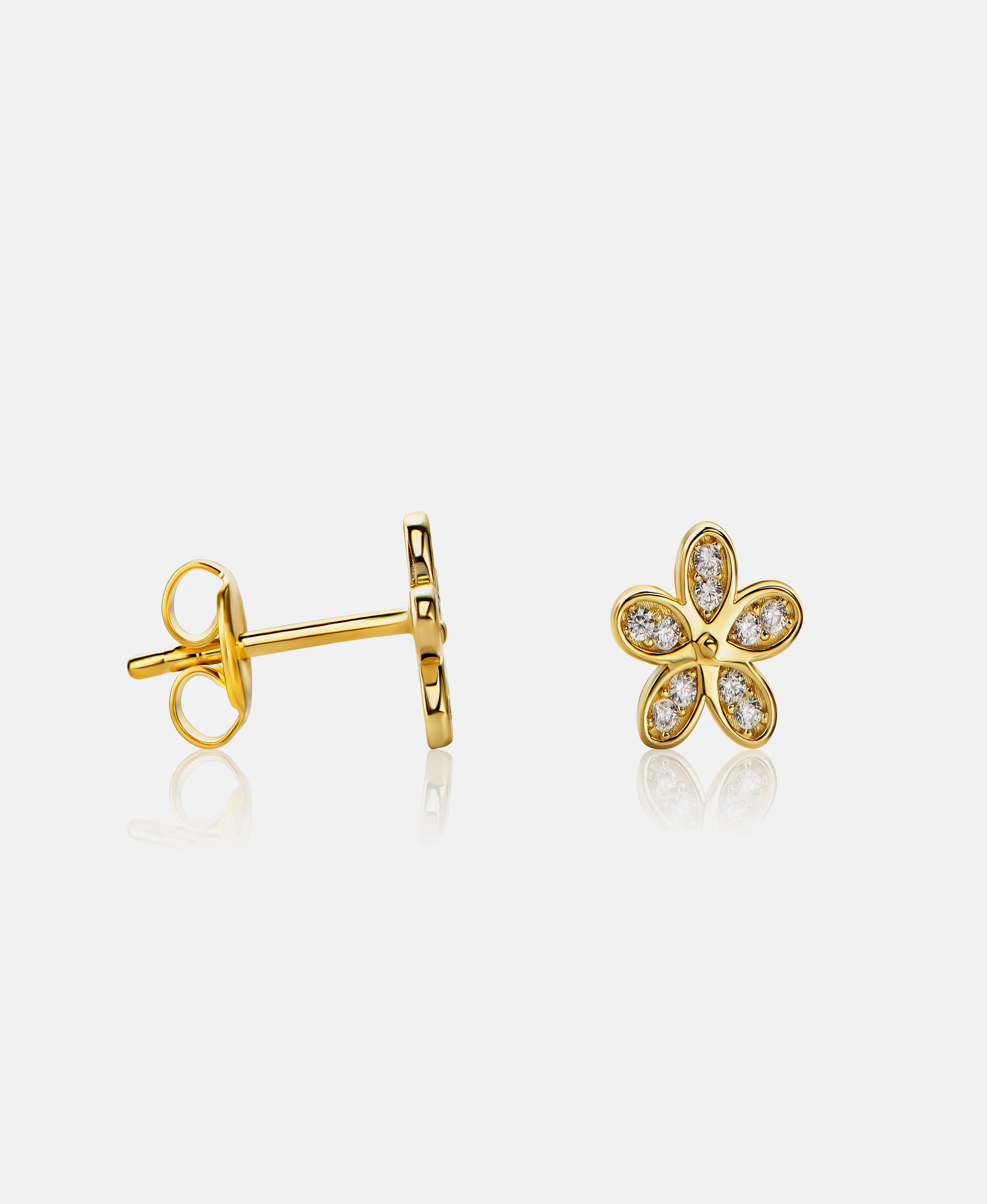 DIAMANT LETERNEL Earrings Yellow