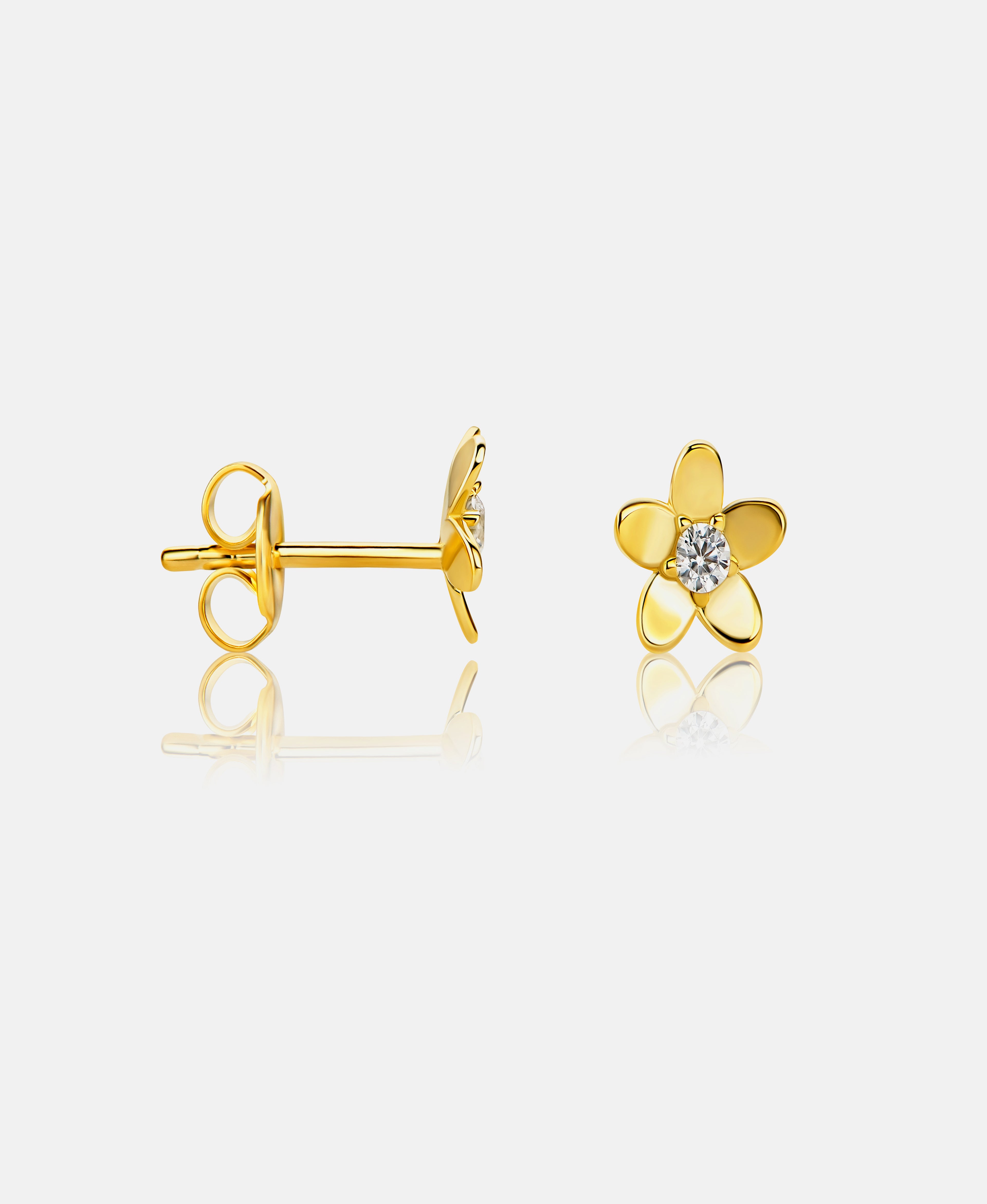 DIAMANT LETERNEL Earrings Gold