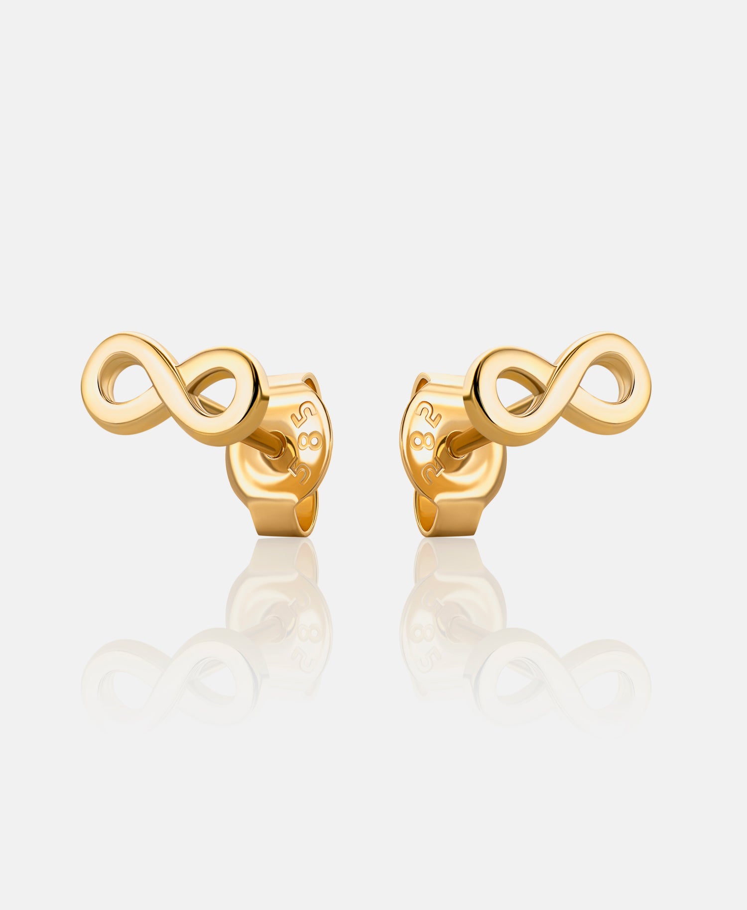 Stud earrings in 585 (14K) Yellow Gold