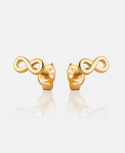 Stud earrings in 585 (14K) Yellow Gold