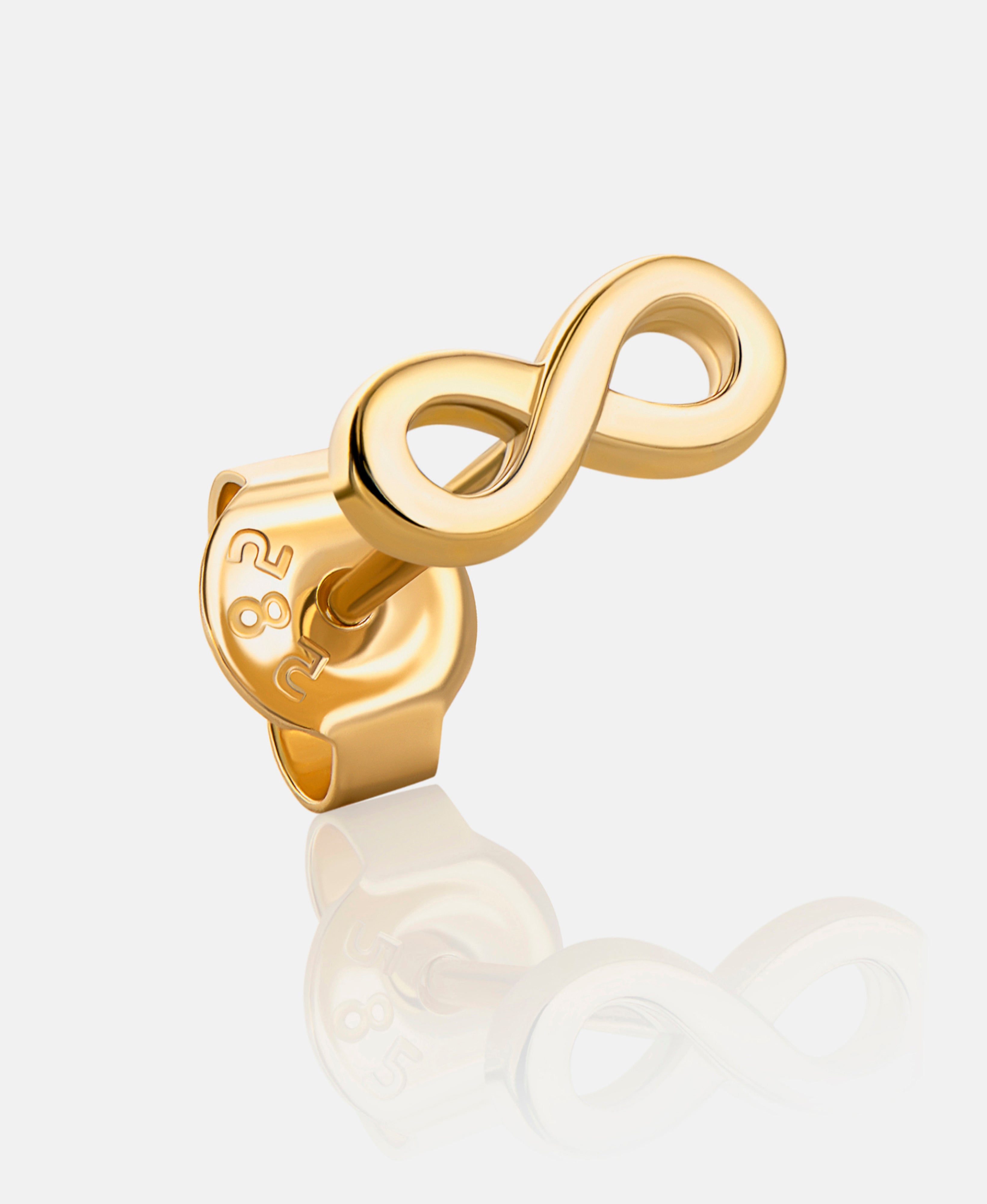 Stud earrings in 585 (14K) Yellow Gold