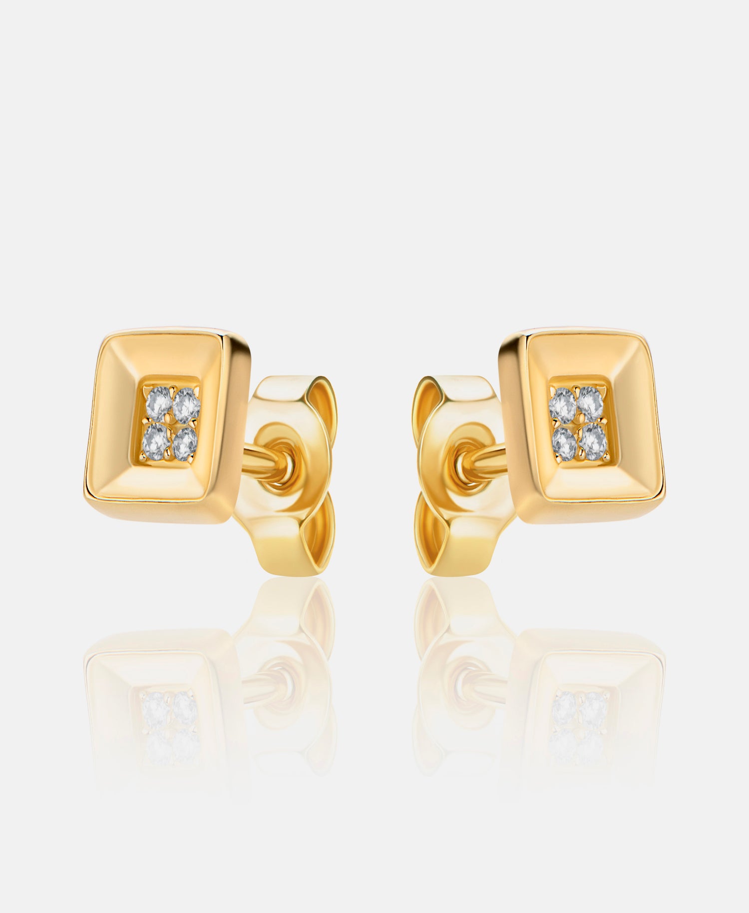 Ohrringe aus 585 Gelbgold