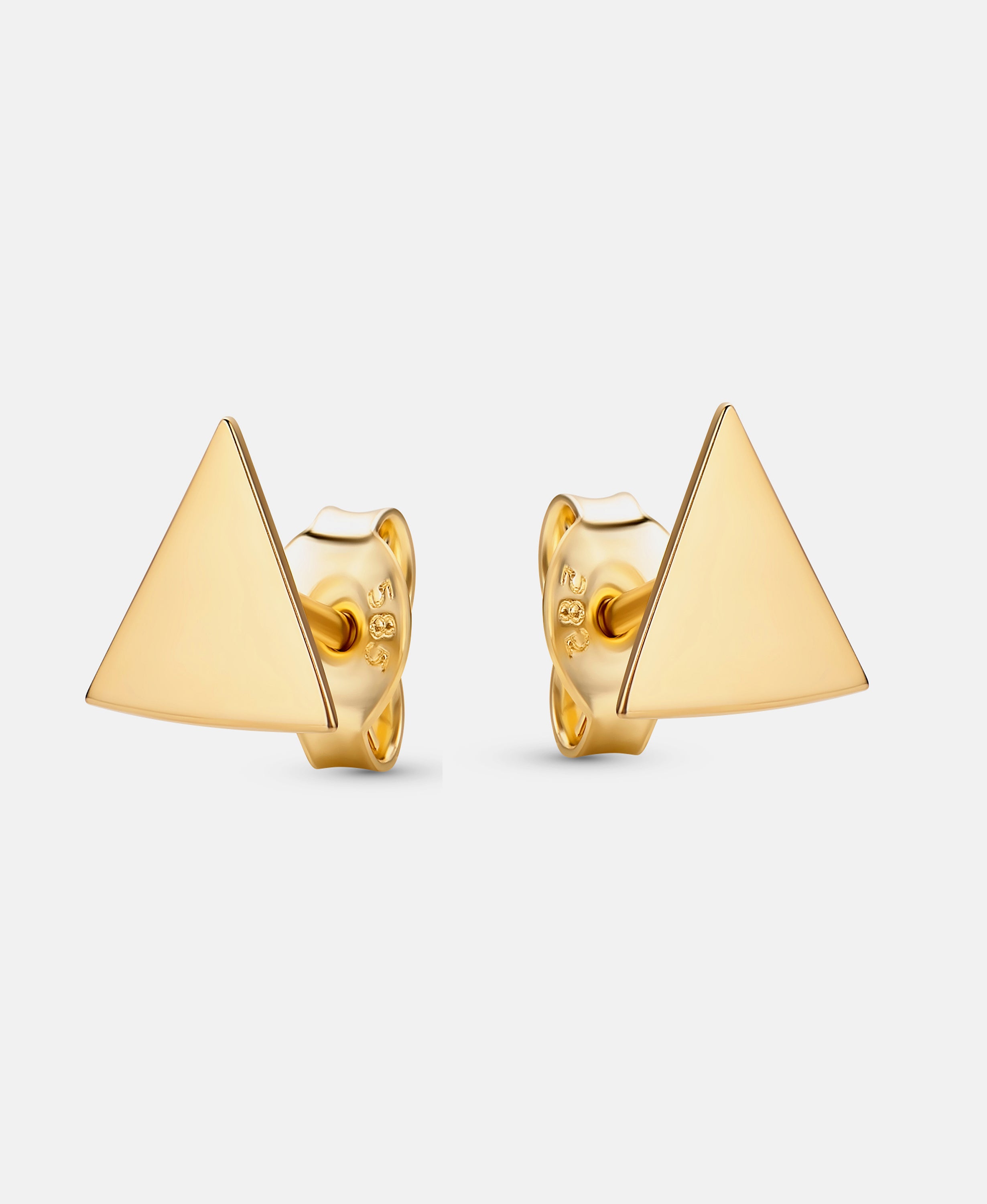 Stud earrings in 585 (14K) Yellow Gold