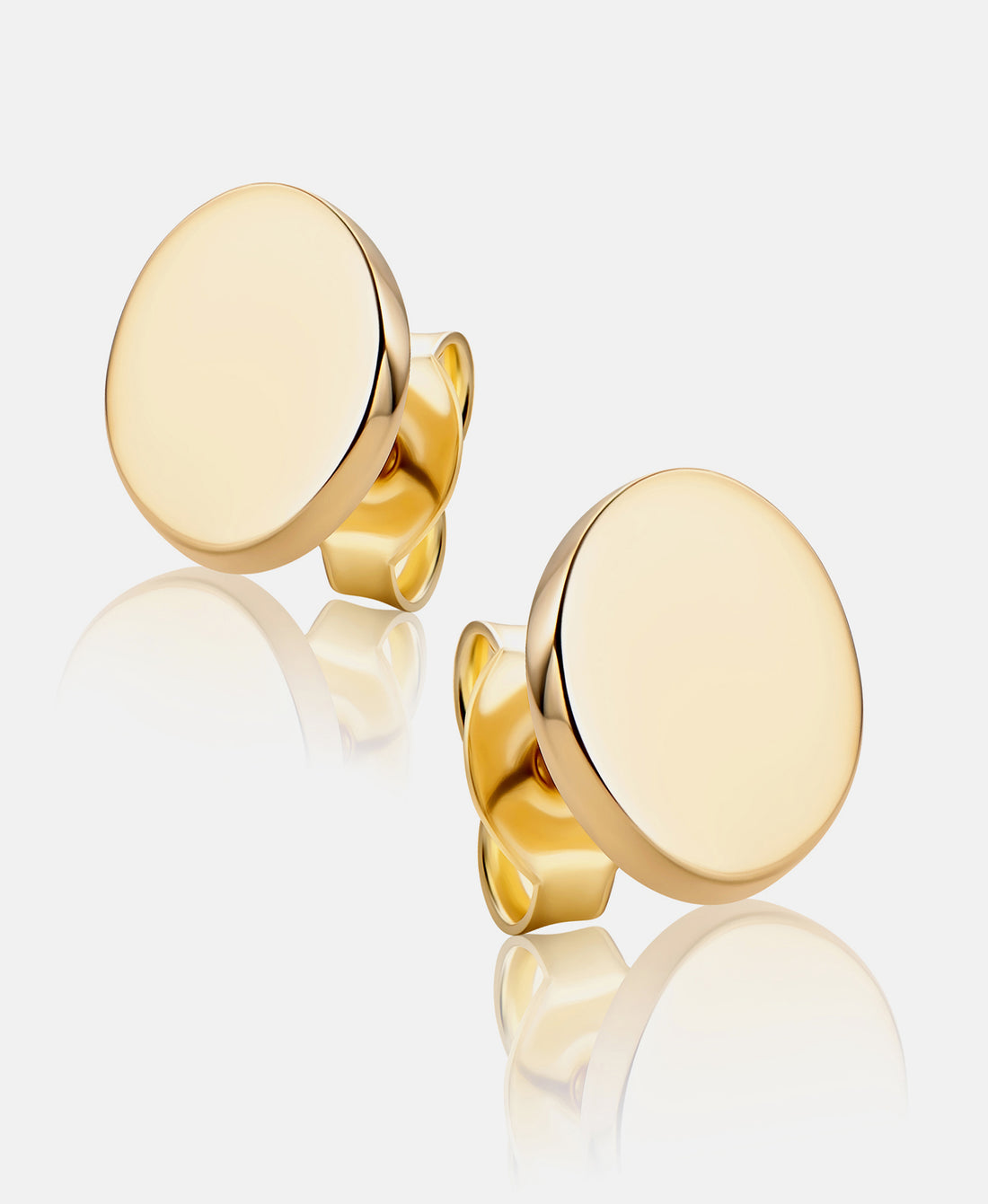 Stud earrings in 585 (14K) Yellow Gold