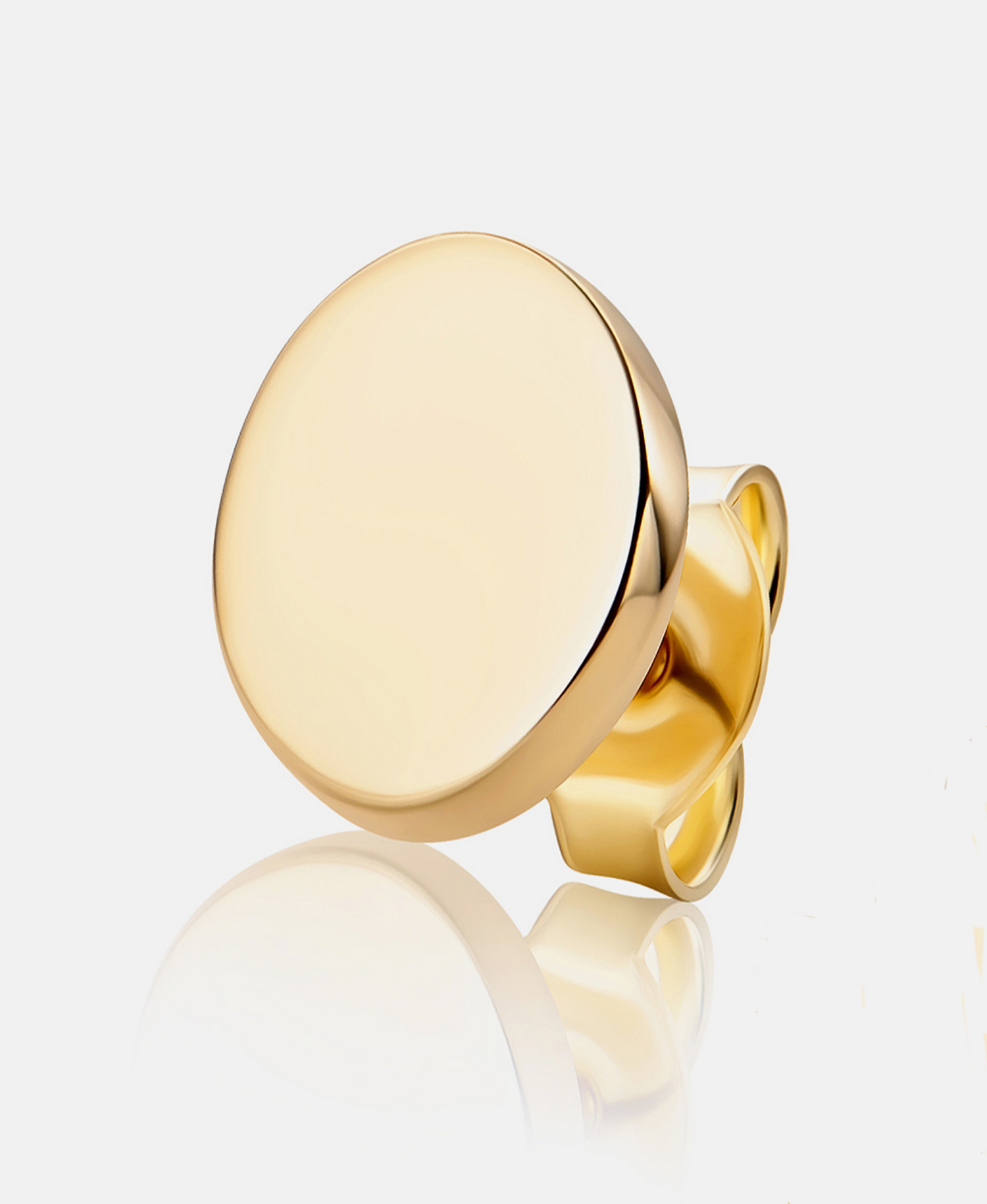 Stud earrings in 585 (14K) Yellow Gold