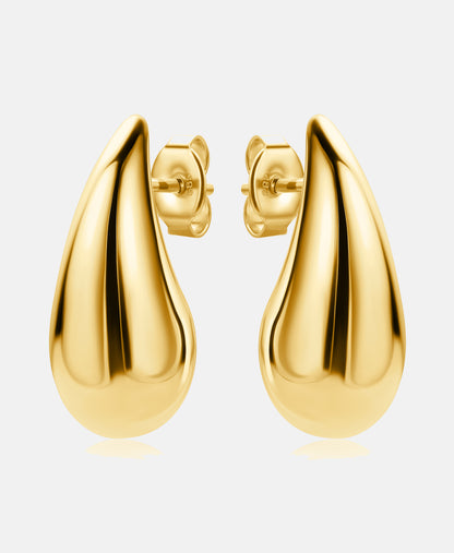 Stud earrings in 585 (14K) Yellow Gold