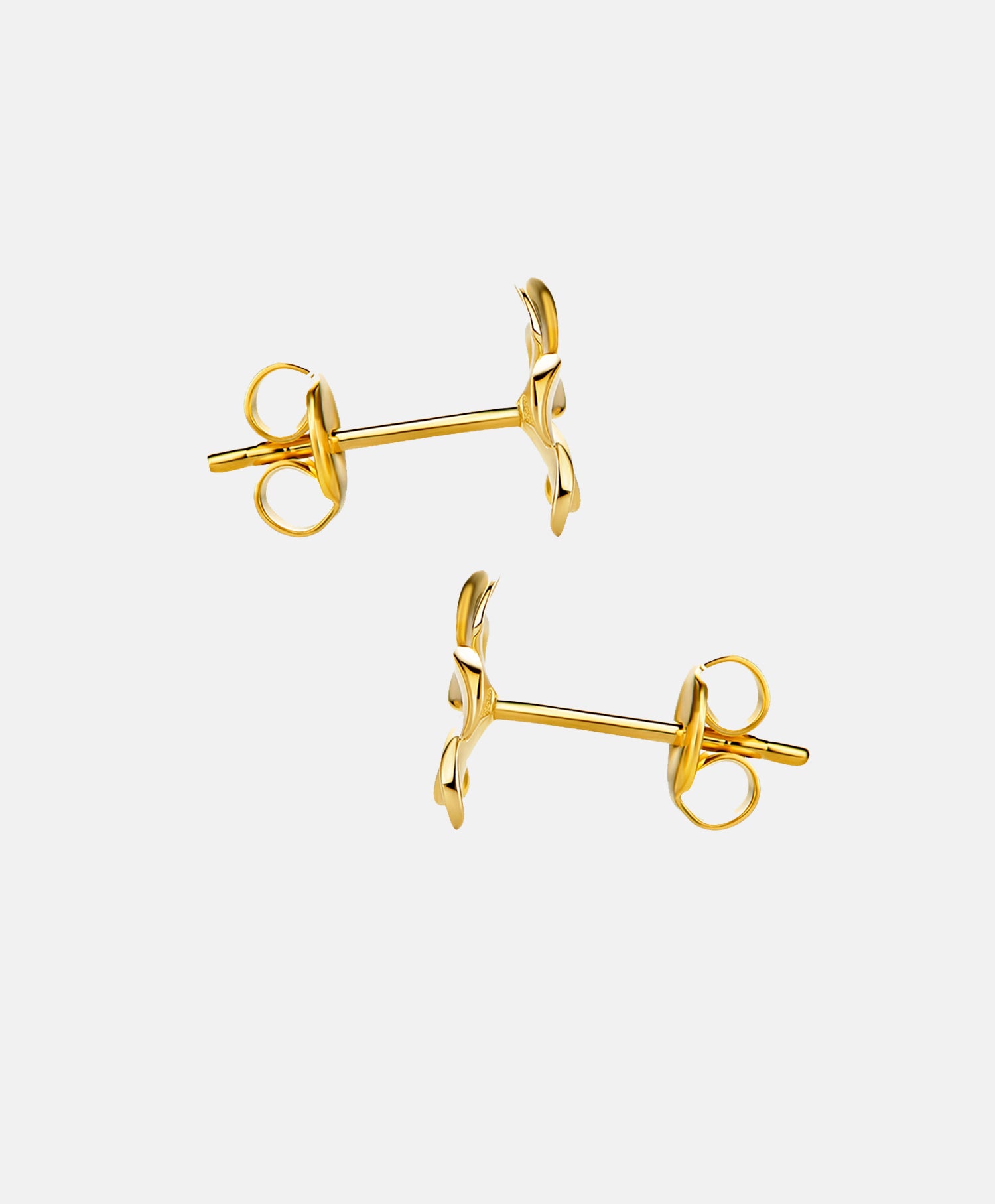 Stud earrings in 585 (14K) Yellow Gold