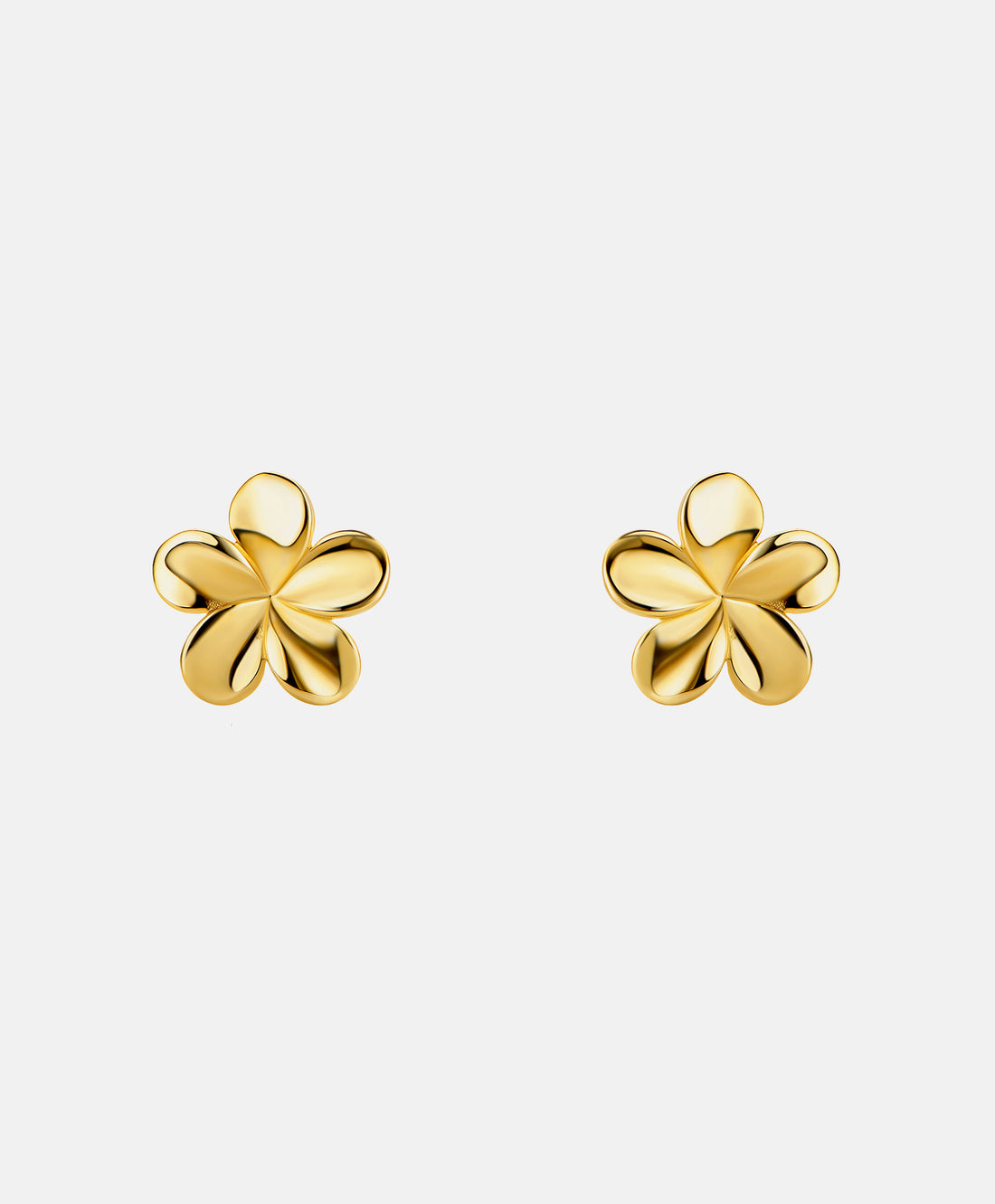 Stud earrings in 585 (14K) Yellow Gold