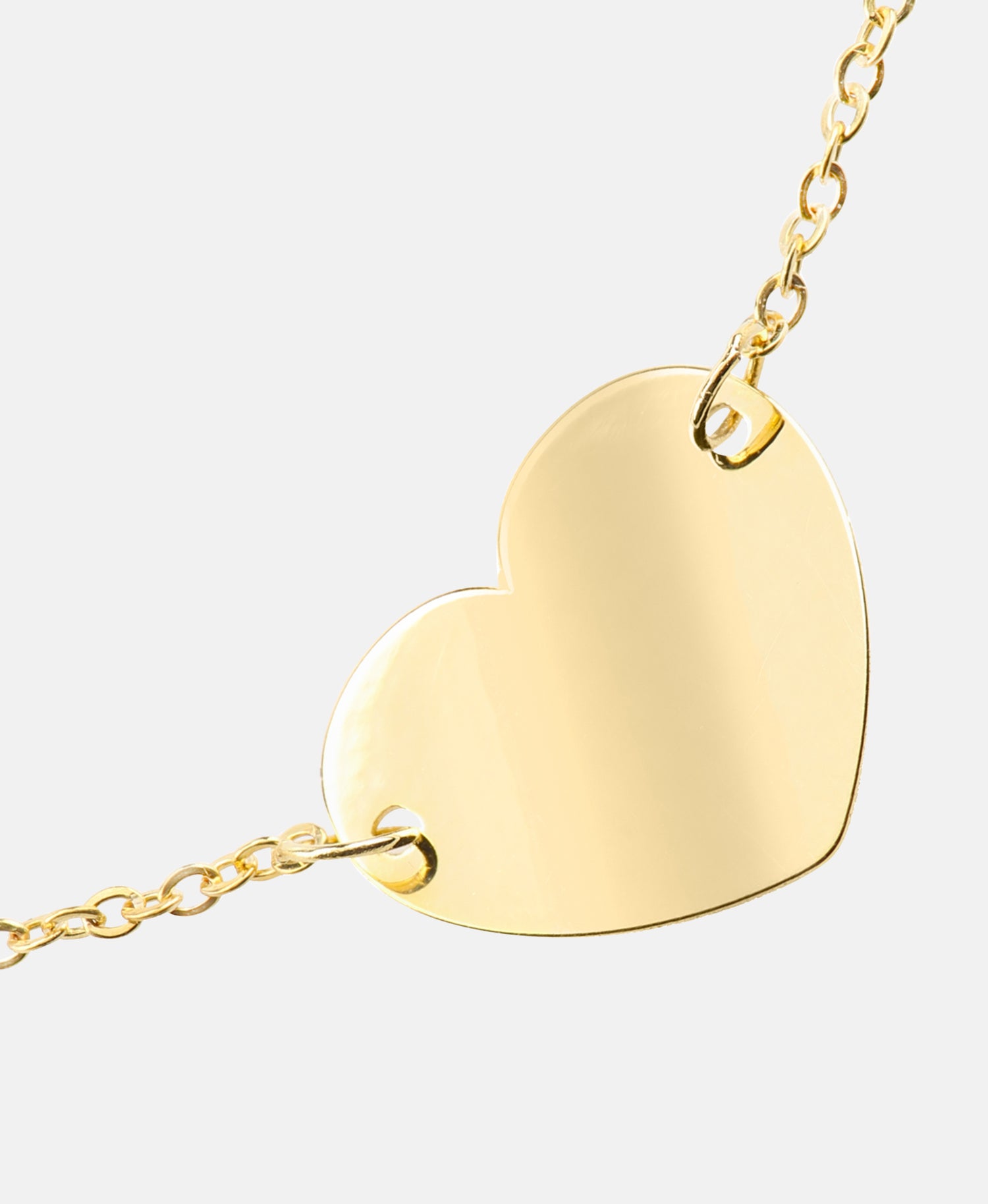 Armband aus 375 Gelbgold Herz-Design