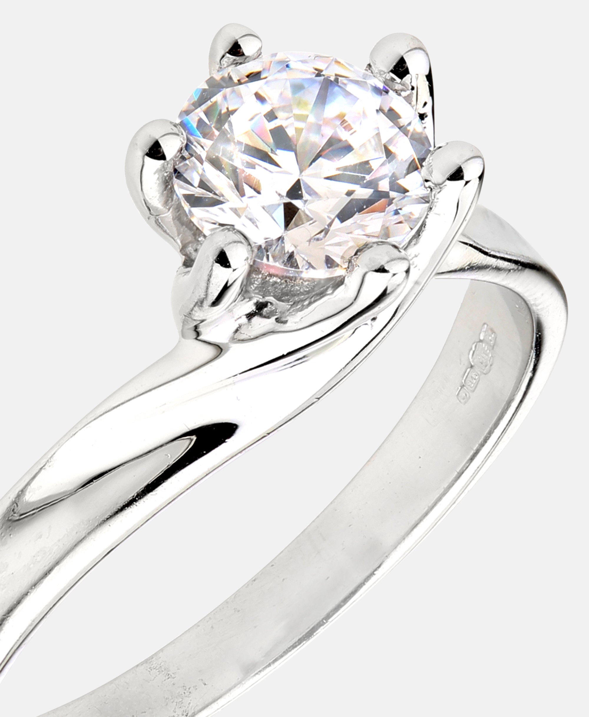 DIAMANT LETERNEL Ring Silver