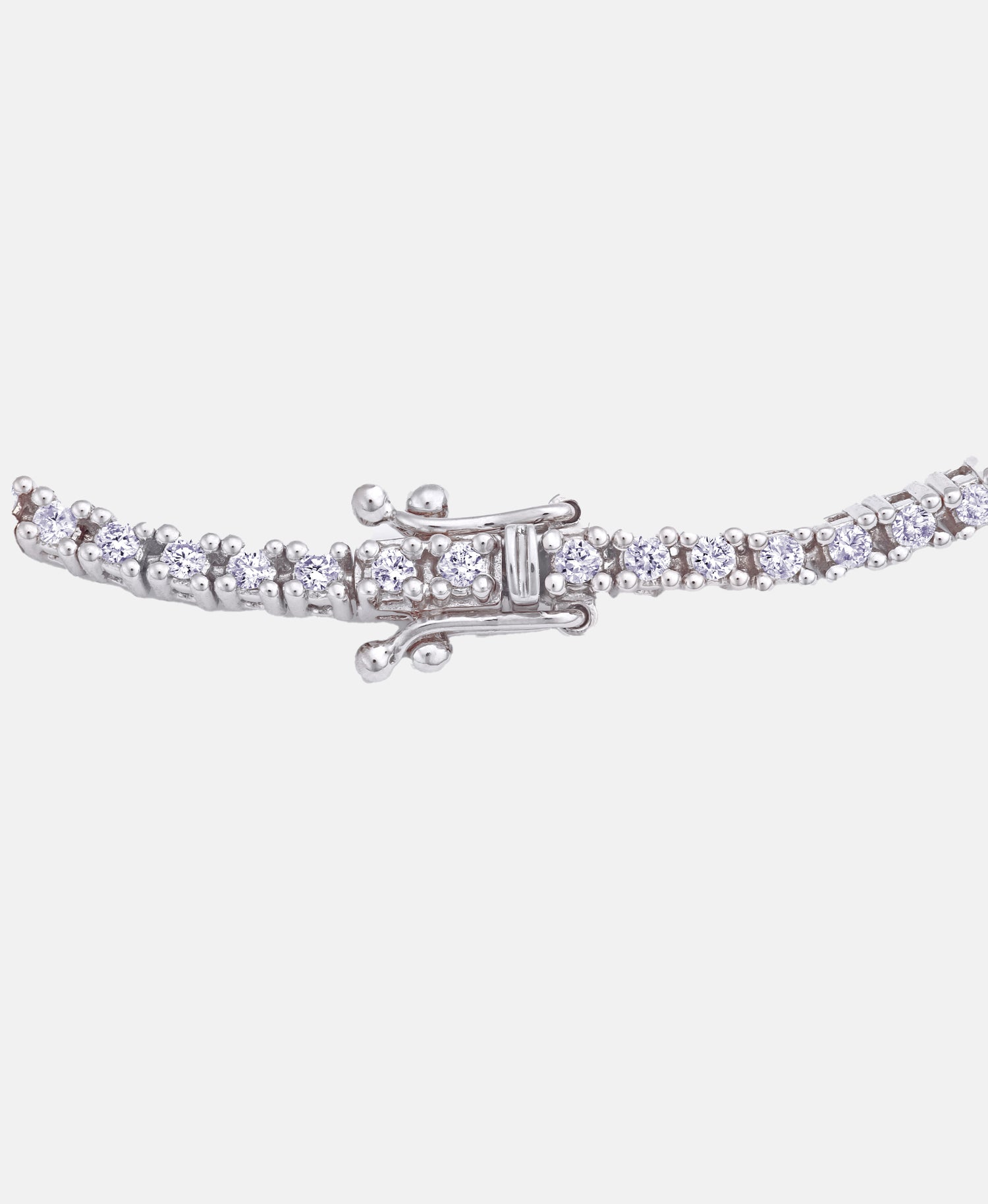 Armband aus 750 Weißgold mit 1 Karat Diamant