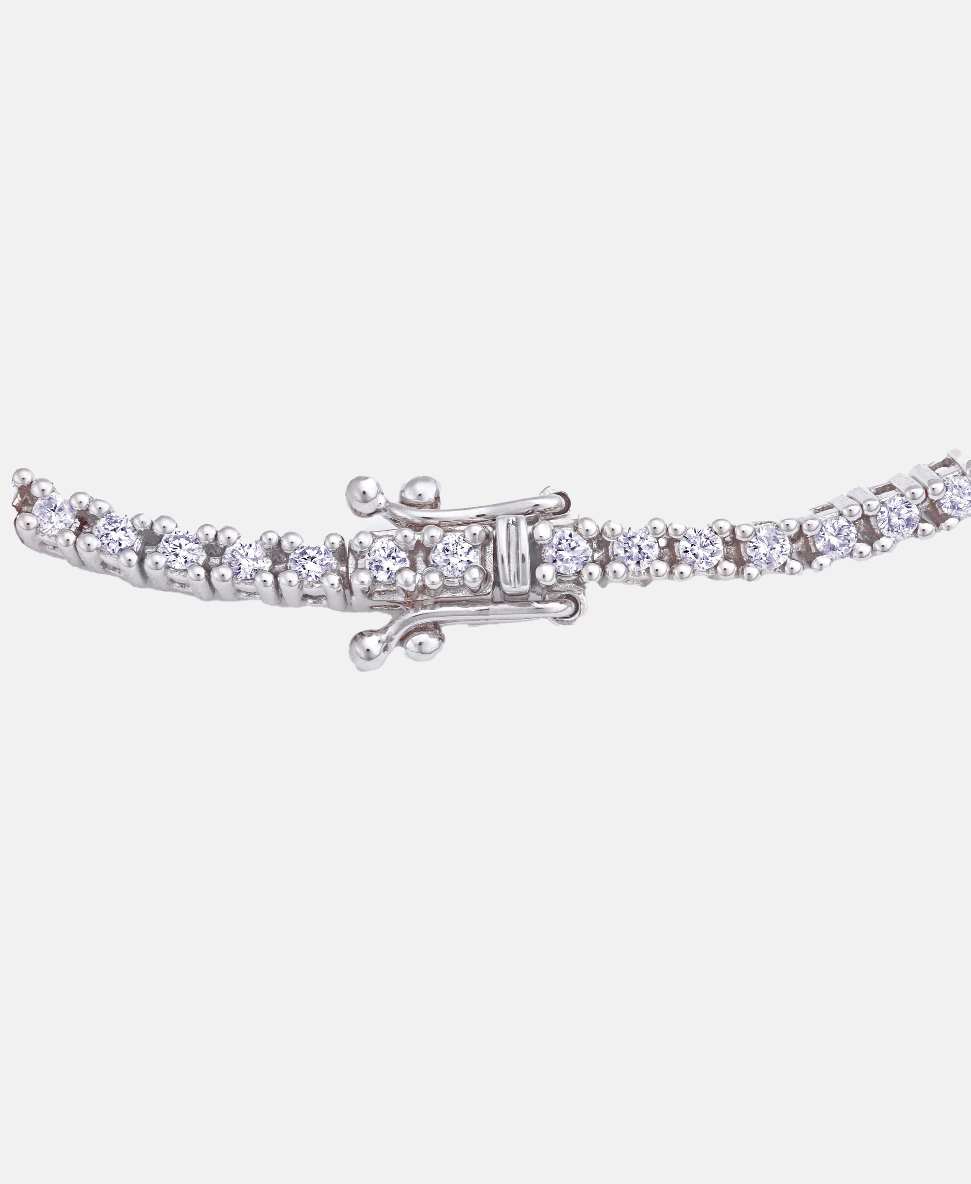 Armband aus 750 Weißgold mit 1 Karat Diamant