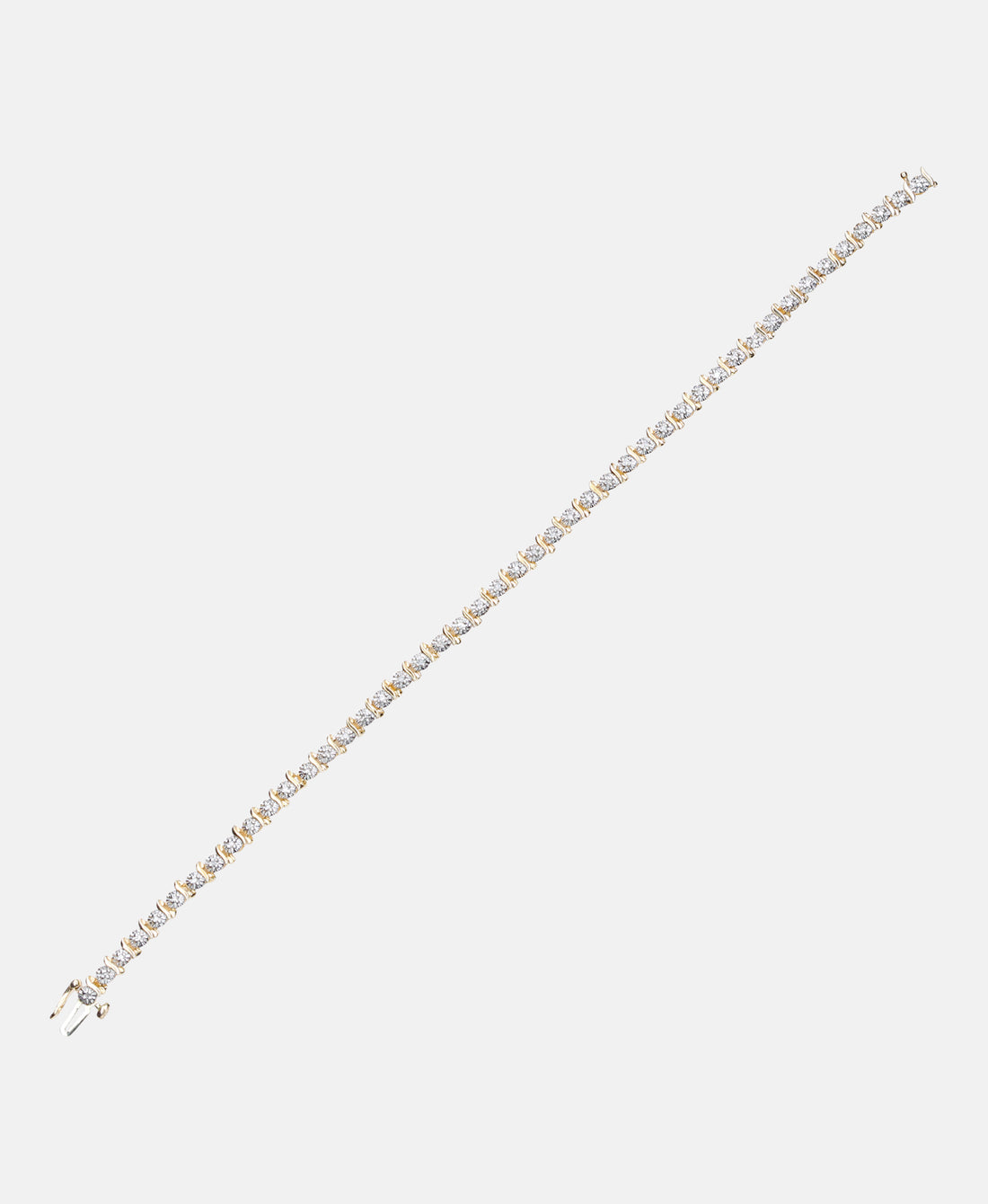 Armband aus 375 Gelbgold mit Diamant